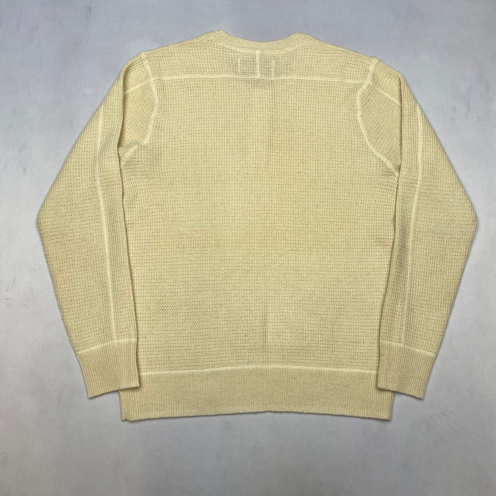 Schott Schott Button Henley Wool Waffle Thermal Sweater Men's M Size US M / EU 48-50 / 2 - 3 Thumbnail