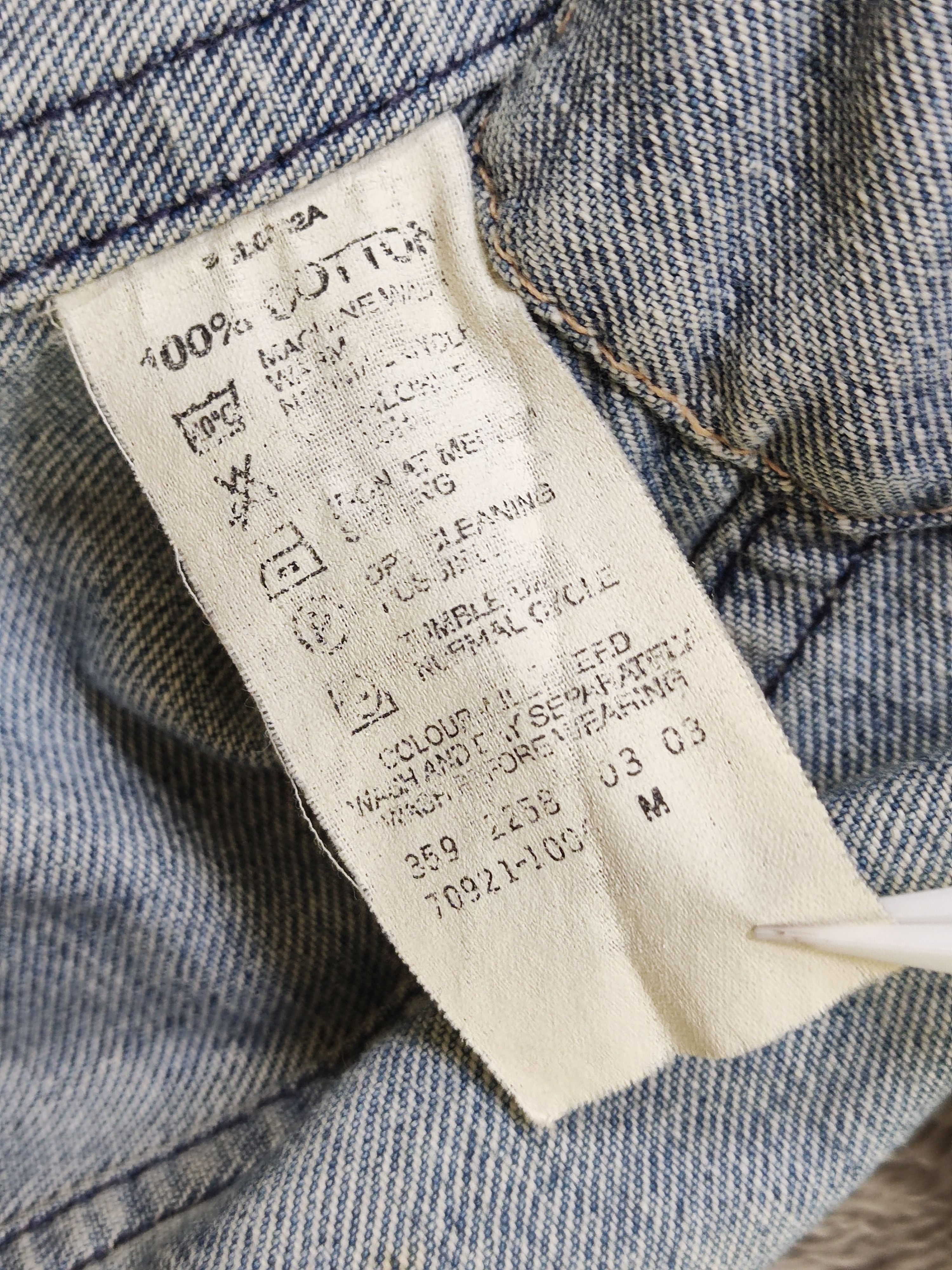 Levi's Levi’s Vintage Distressed faded Denim Trucker Jacket Size M Size M / US 6-8 / IT 42-44 - 20 Thumbnail