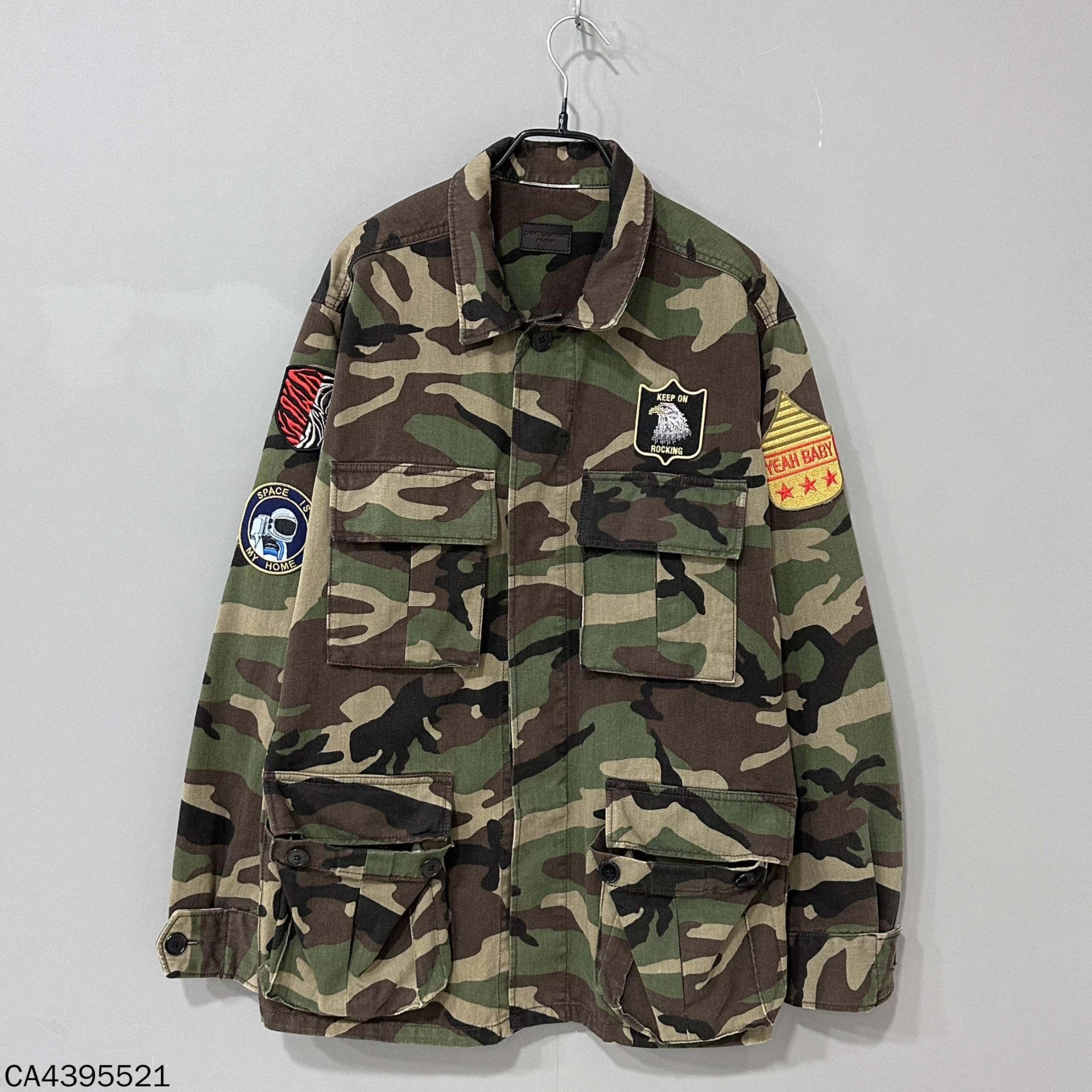 Saint Laurent Paris Saint Laurent astronaut camo men's S jacket Size US S / EU 44-46 / 1 - 1 Thumbnail