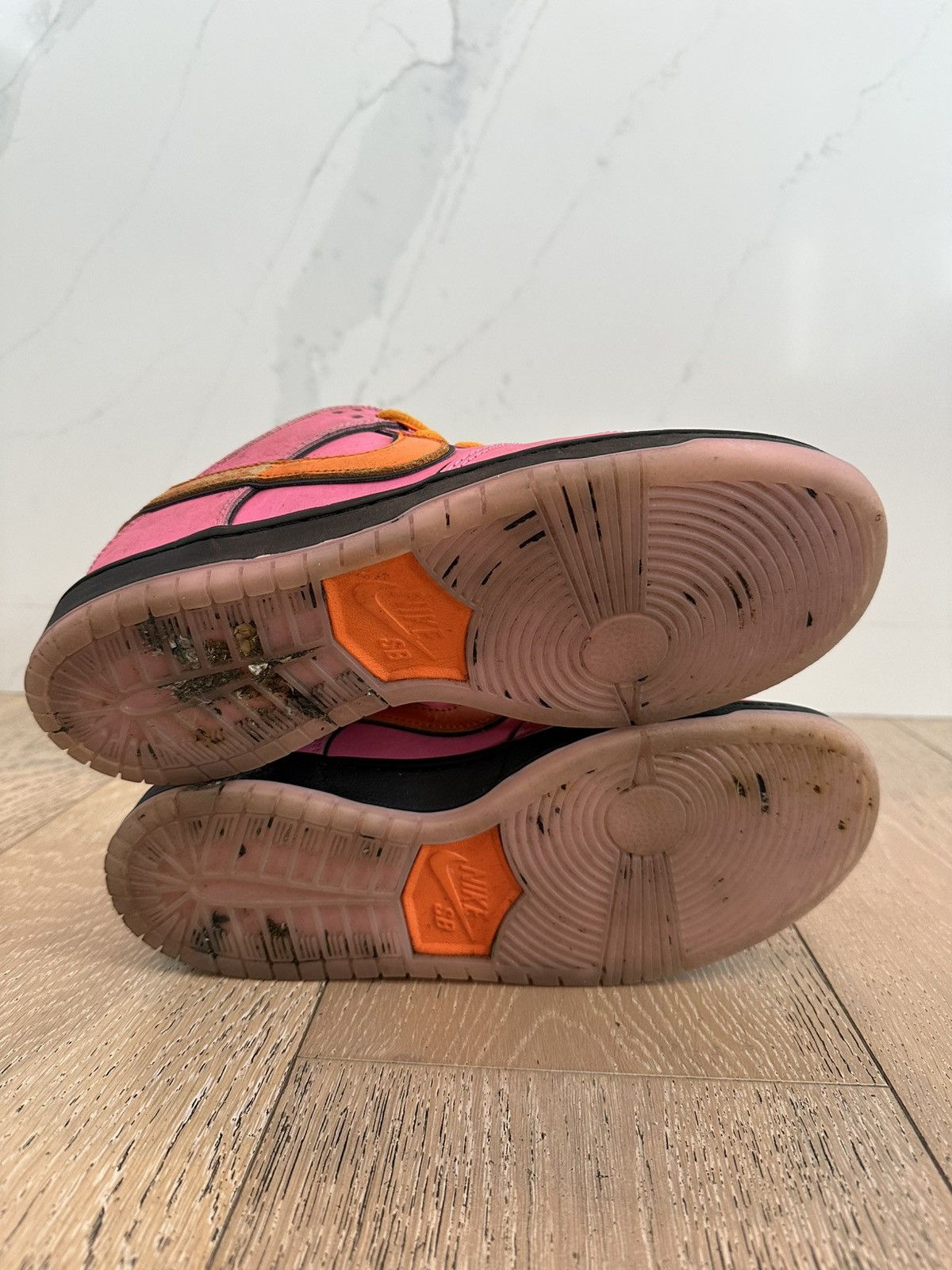 Nike SB Nike Sb Dunk Low Powerpuff Girls Blossom Size US 8.5 / EU 41-42 - 7 Thumbnail
