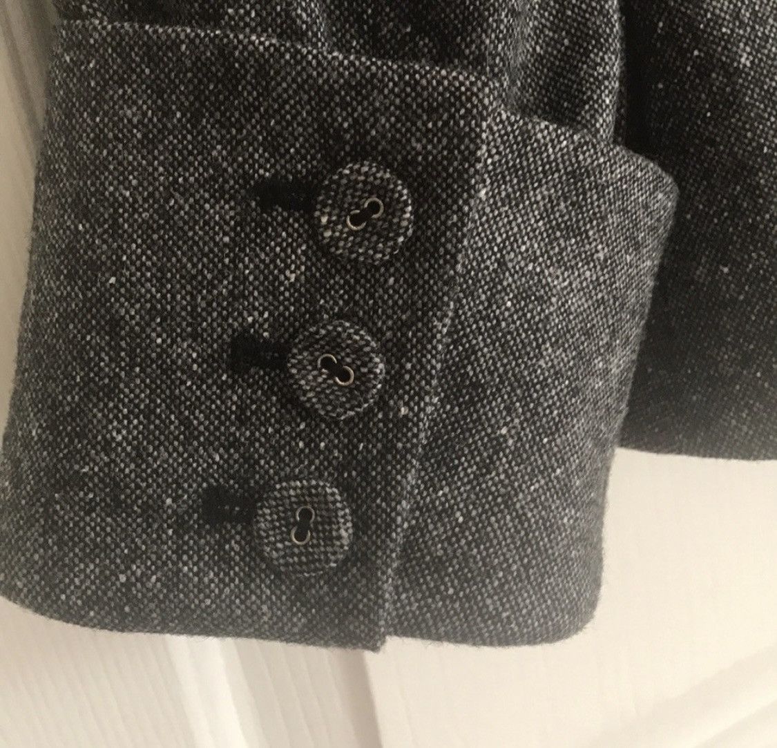Bebe BEBE VINTAGE PINK EMBROIDERED GREY WOOL BLAZER JACKET Size M / US 6-8 / IT 42-44 - 7 Thumbnail
