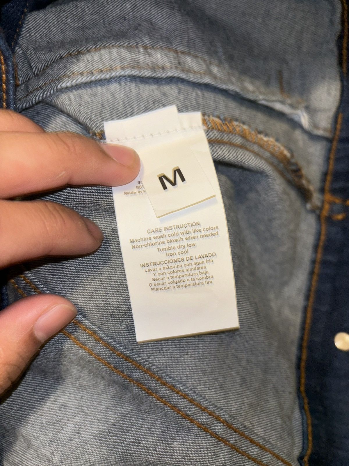 Kim Krueger Kim Krueger Denim Jacket Size US M / EU 48-50 / 2 - 4 Thumbnail