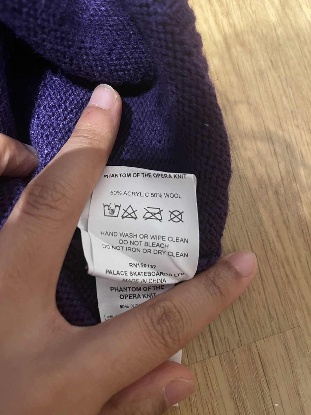 Palace Palace Phantom of the Opera Knit Size S (DEADSTOCK) Size US S / EU 44-46 / 1 - 4 Thumbnail