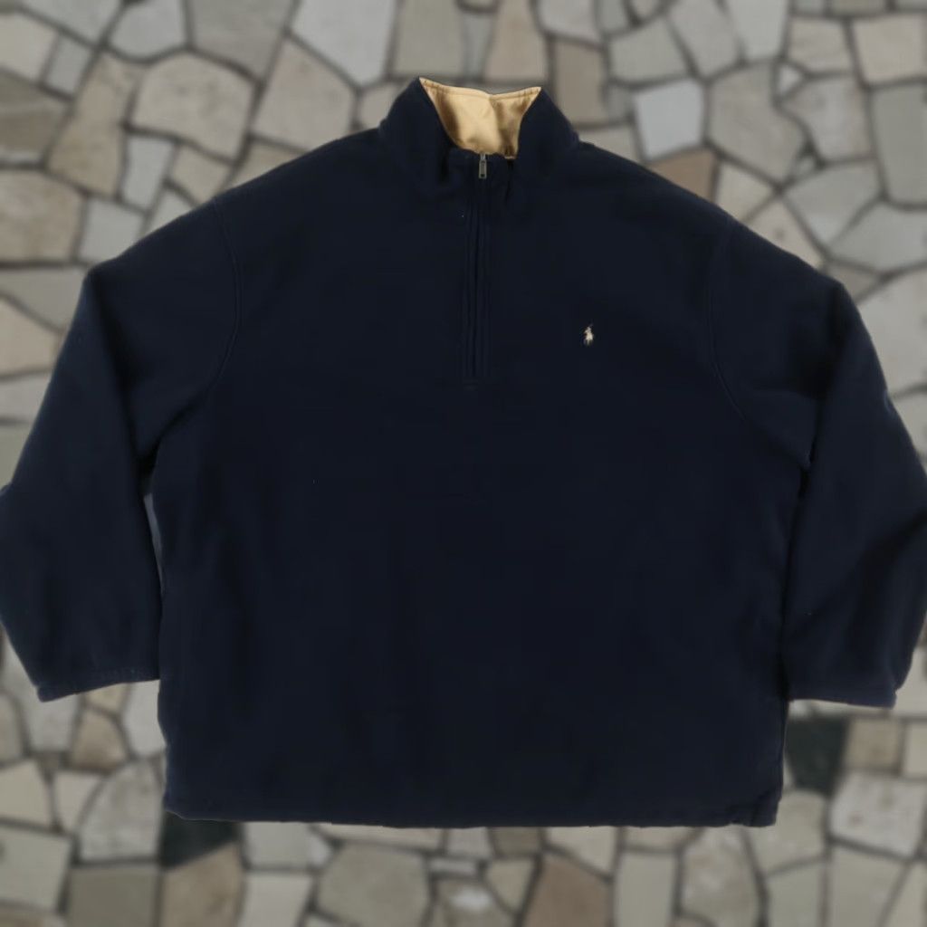 Polo Ralph Lauren Polo Ralph Lauren Golf Reversible Fleece Pullover Navy XL Men’s Sweater Shirt Size US XL / EU 56 / 4 - 1 Thumbnail