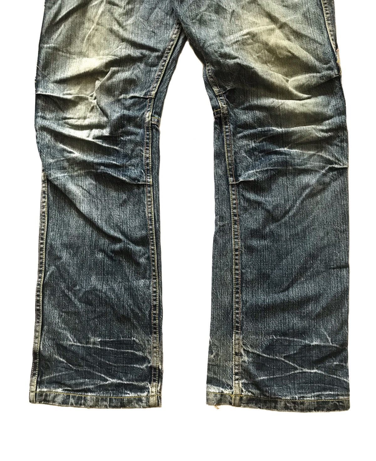 14th Addiction × Japanese Brand × KMRii JAPANESE BRAND SACRIFICE WORKERS PATCHWORK JEANS Size US 31 - 4 Thumbnail