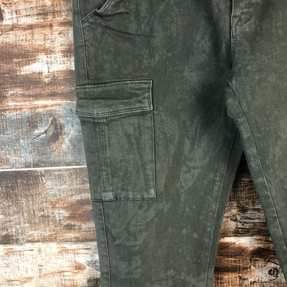 Uniqlo DL Uniqlo Green Cargo Multipocket Pants #C661 Size US 28 / EU 44 - 9 Thumbnail