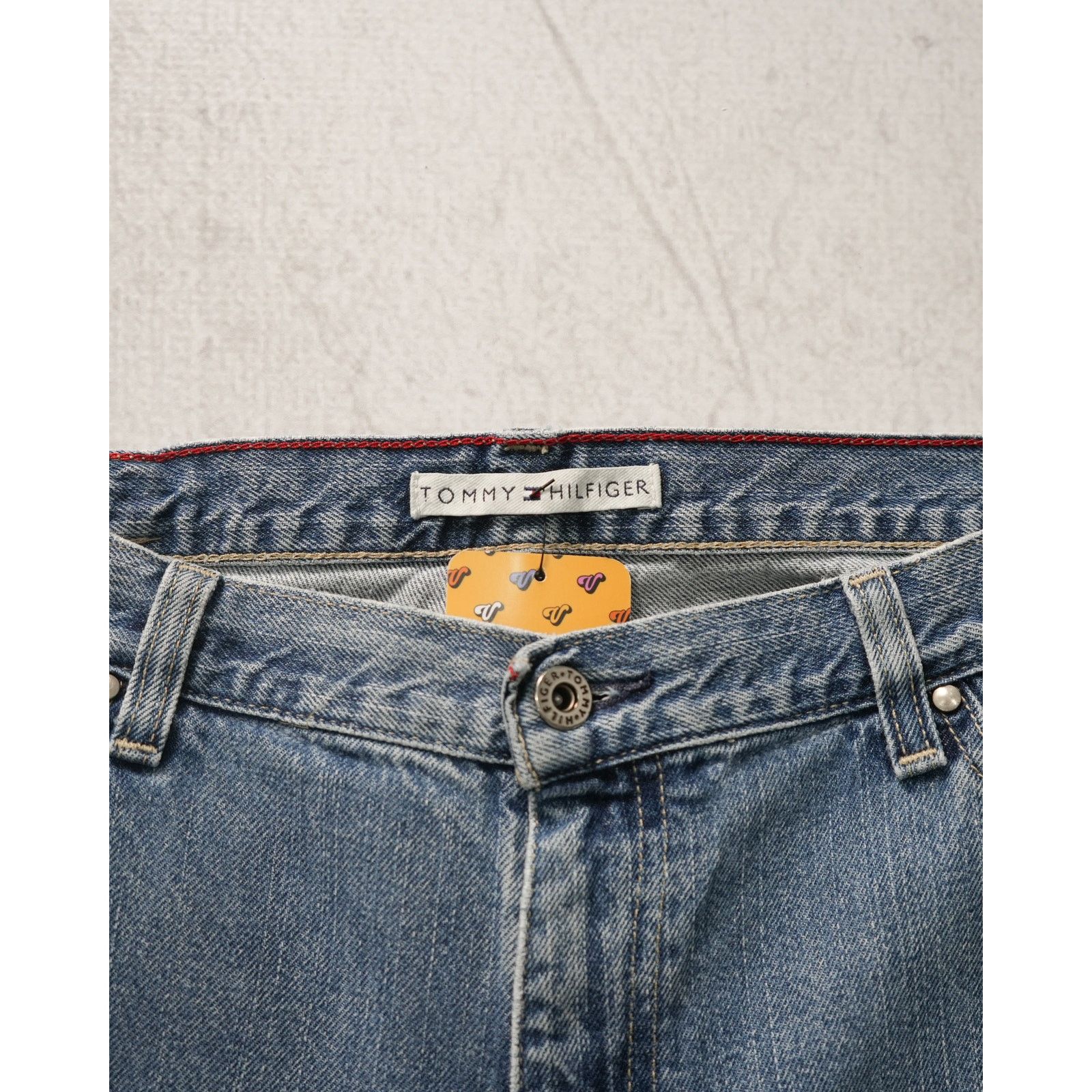 Tommy Hilfiger Vintage 00s Tommy Hilfiger Leg Jeans - Women's 36Wx28L Size 36" / US 14 / IT 50 - 3 Thumbnail