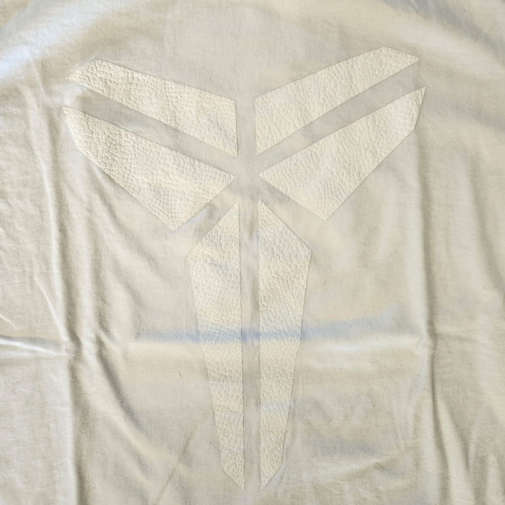 Nike Nike Kobe Black Mamba T Shirt Tee Mens XL White Double Sided Textured 8 24 Rare Size US XL / EU 56 / 4 - 2 Thumbnail