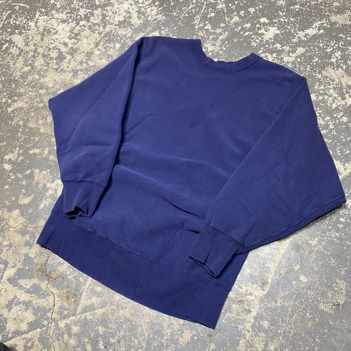 Vintage Vintage Navy Johnstown Reverse Weave Crewneck Sweatshirt 80s Size US L / EU 52-54 / 3 - 2 Thumbnail