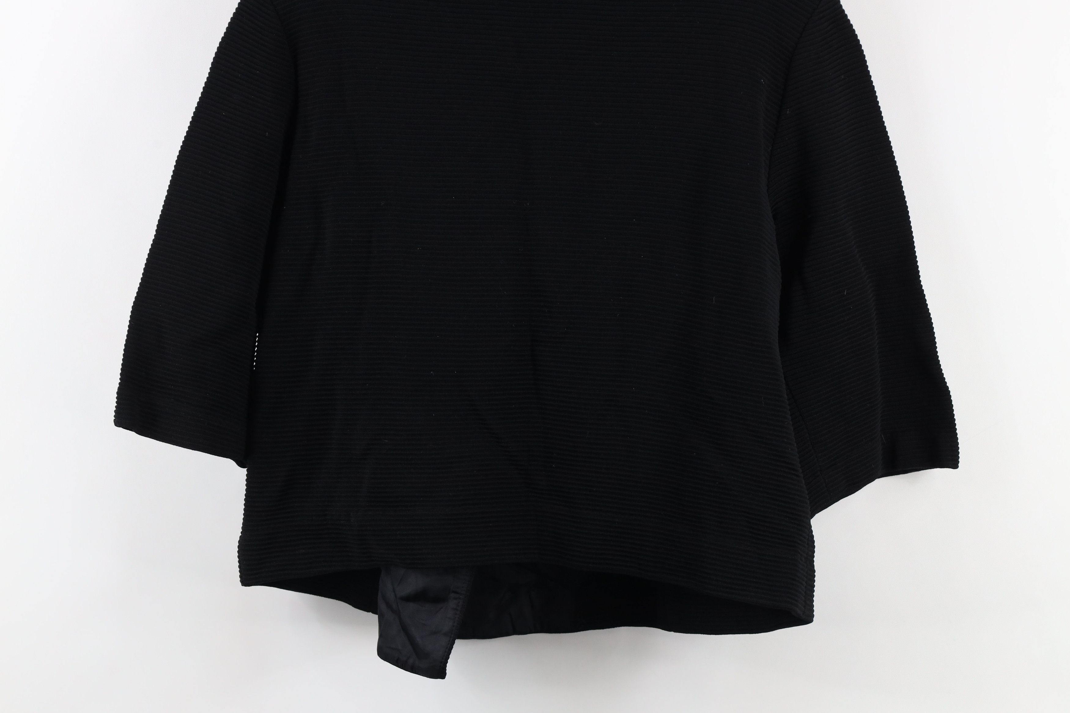 Vintage Vintage 50s 60s Streetwear Asymmetrical Ribbed Blazer Jacket Size XXL / US 16-18 / IT 52-54 - 11 Thumbnail