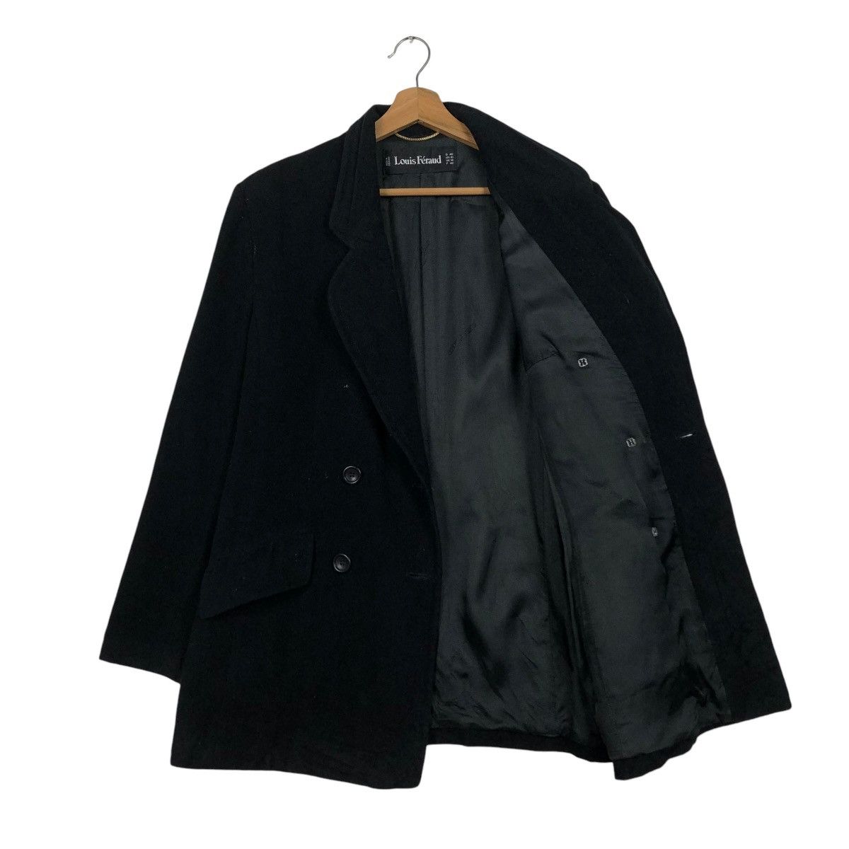 Japanese Brand VINTAGE WOOL CHORE WORKER JACKET DOUBLE BREAST LOUIS FERAUD Size US M / EU 48-50 / 2 - 13 Thumbnail