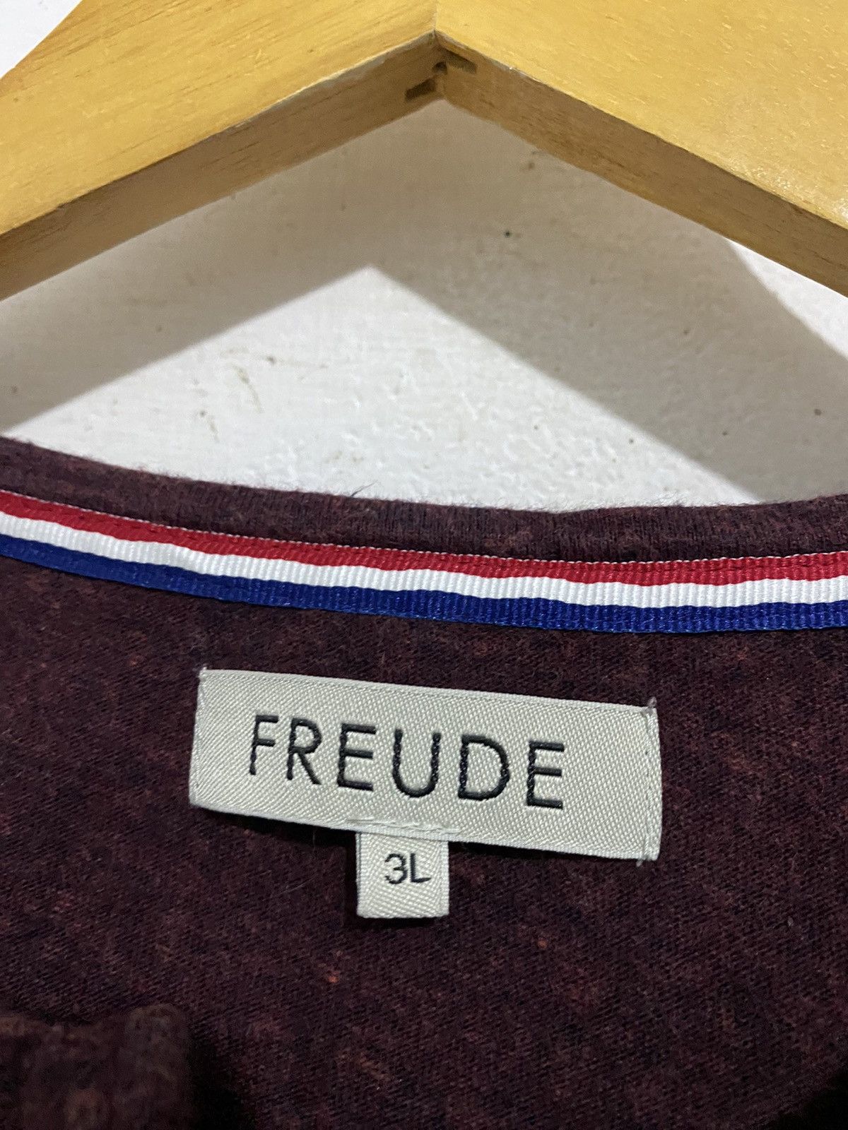 If Six Was Nine 💸BINDINGOFFER💸Japanese Freude Maroon Longsleeve Goa Styled Size US XL / EU 56 / 4 - 6 Thumbnail
