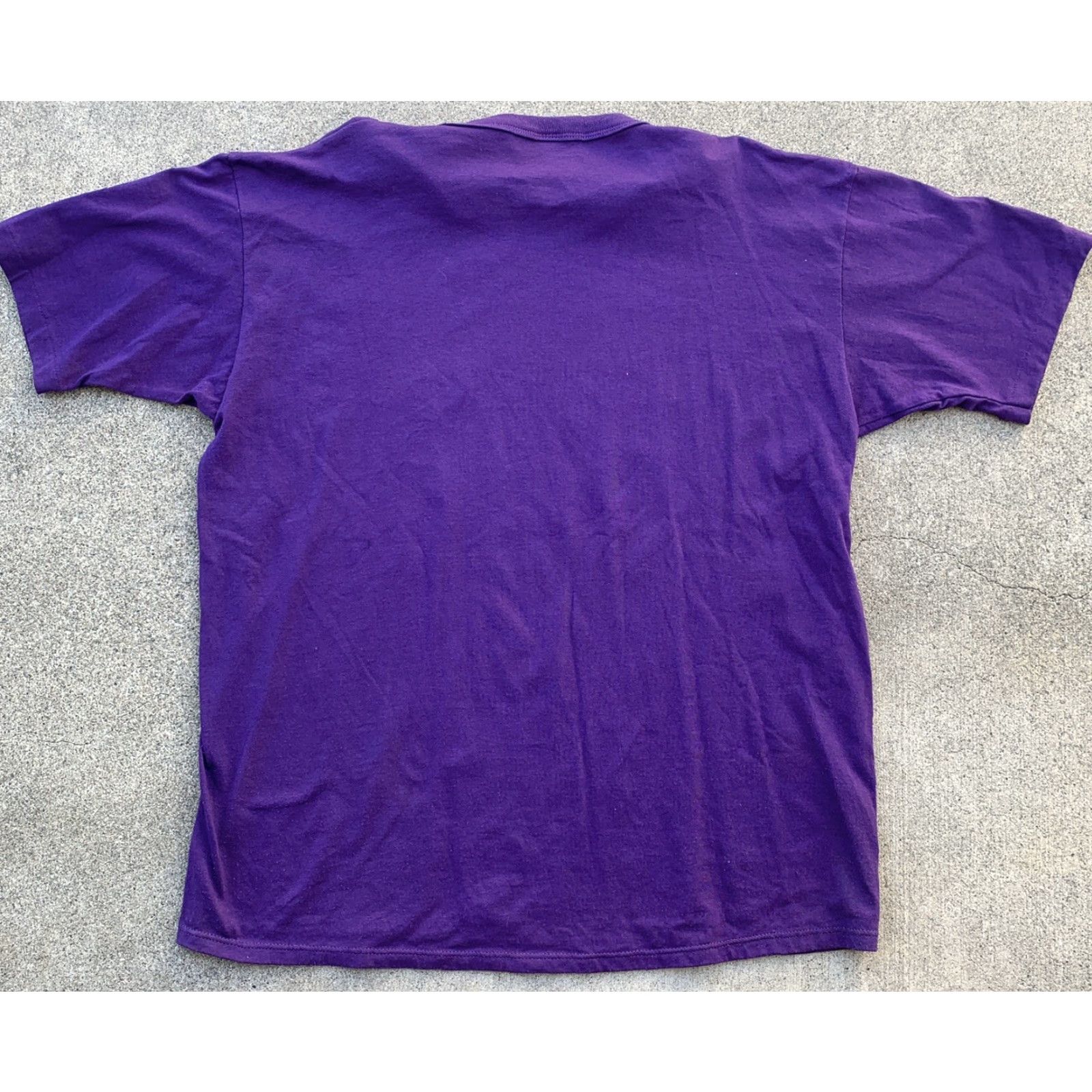 Russell Athletic VINTAGE Russell Athletic Donkey Basketball Saturday March 23 XL Purple Short Sleeve Graphic Tee Mens USA Size US XL / EU 56 / 4 - 6 Thumbnail
