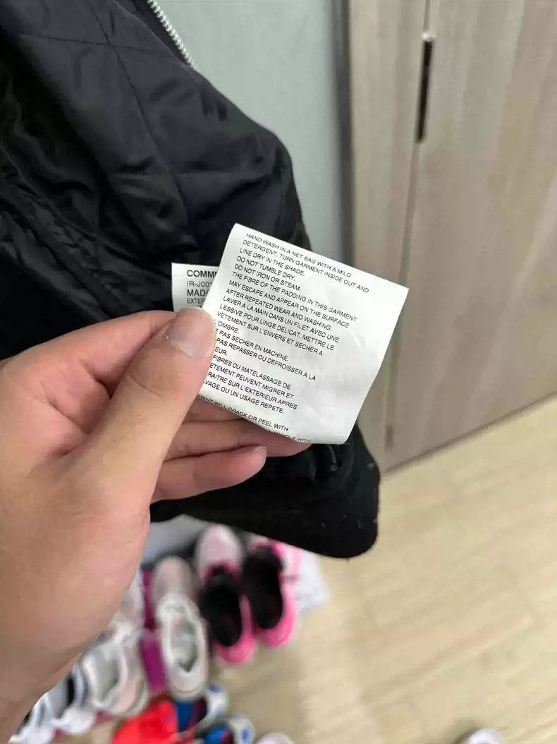Comme des Garcons comme des garcons back letter cotton jacket-2506 Size US M / EU 48-50 / 2 - 7 Thumbnail