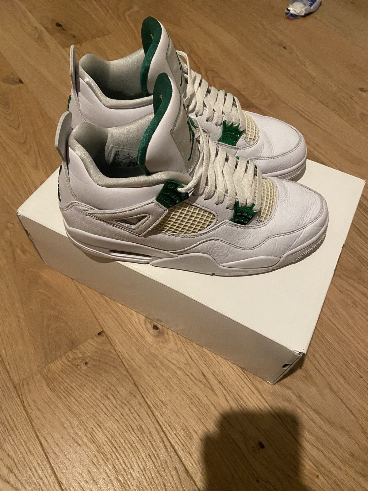 Jordan Brand Jordan 4 Metallic Green 9.5 Size US 9.5 / EU 42-43 - 3 Thumbnail
