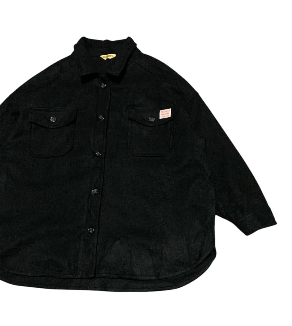 Vintage Vintage Penneys Sanforized Wool Over Shirt Jacket Size US XL / EU 56 / 4 - 4 Thumbnail