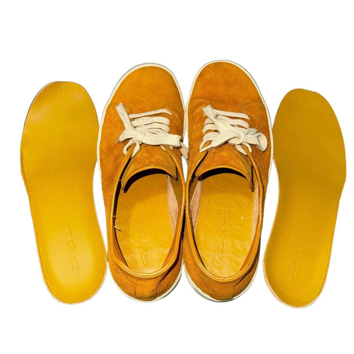 Rick Owens × Rick Owens Drkshdw RICK OWENS 18SS Geothrasher low sneaker camel Size US 10 / EU 43 - 6 Thumbnail
