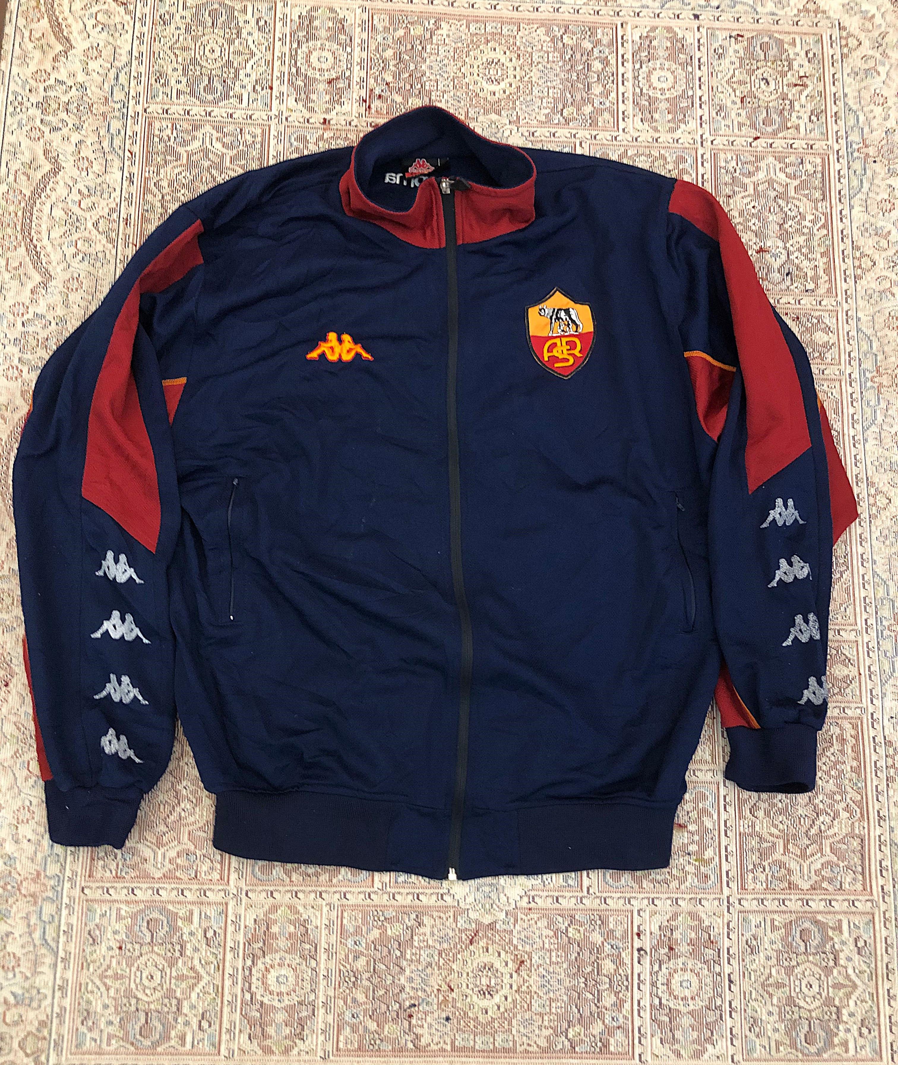 ASroma Kappa ジップジャケット　ASローマ As Roma Kappa Jacket | Grailed