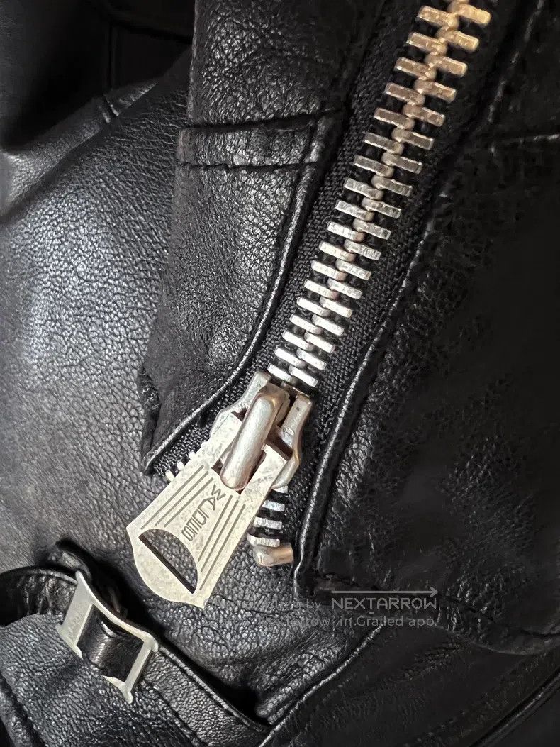Neighborhood Neighborhood Classic black sheepskin leather jacket, size Size US M / EU 48-50 / 2 - 9 Thumbnail