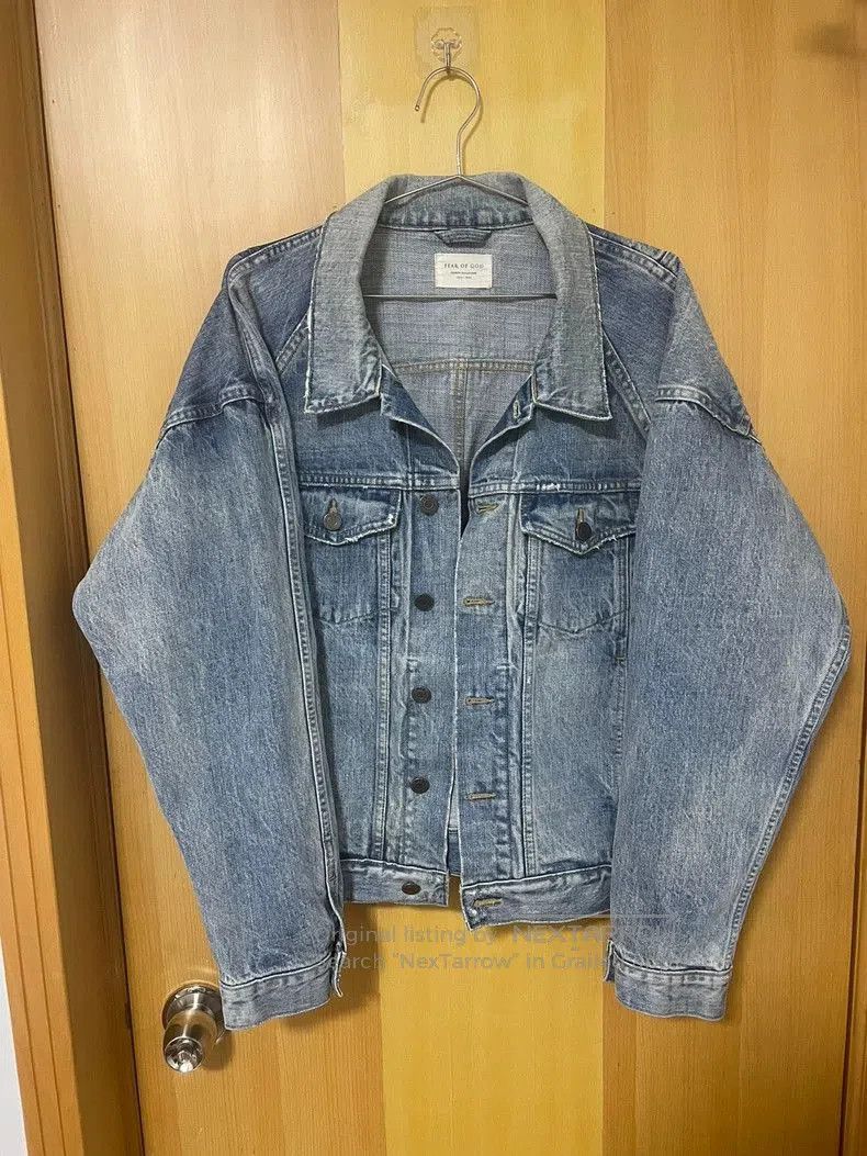 Fear of God Fear of God 4th OG Denim Jacket. Size US M / EU 48-50 / 2 - 1 Thumbnail