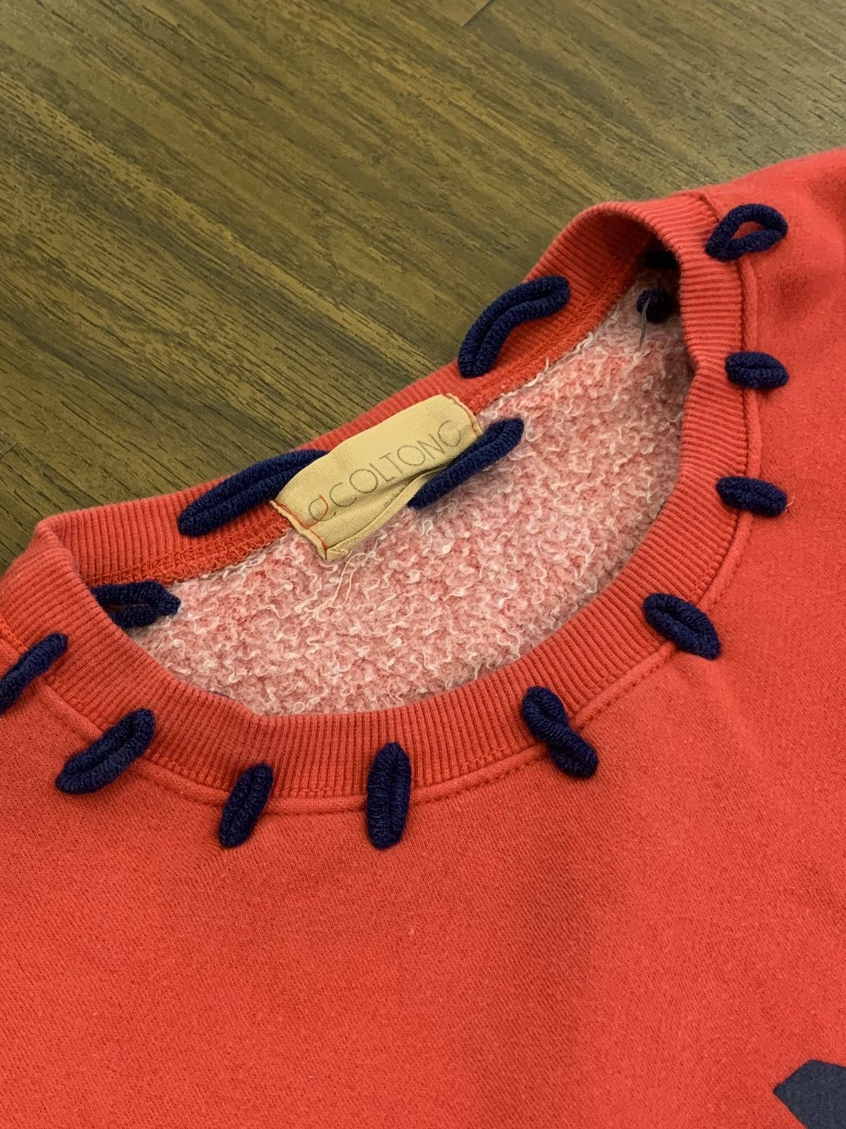 Japanese Brand × Vintage Sweatshirt Funny red Size L / US 10 / IT 46 - 5 Thumbnail