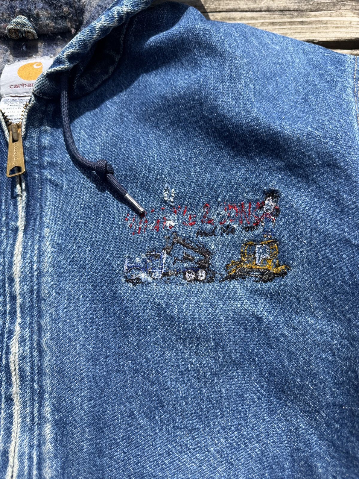 Carhartt Vintage Carhartt J139 DST L Size US L / EU 52-54 / 3 - 3 Thumbnail