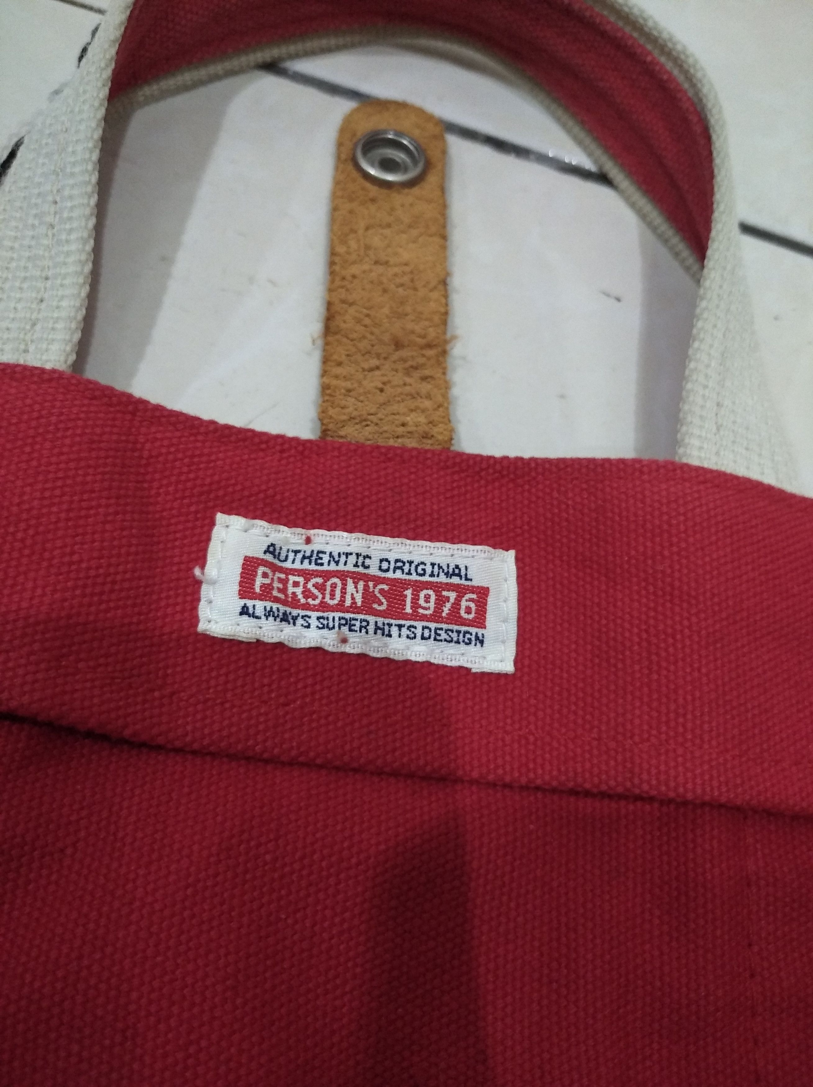 Japanese Brand × PERSON'S × Vintage Vintage person's tote bag rare Size ONE SIZE - 7 Thumbnail