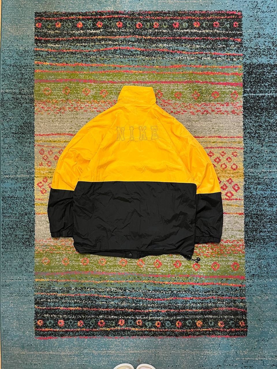 Nike Vintage Nike Swoosh Reversible Nylon Jacket Y2K L Size US L / EU 52-54 / 3 - 5 Thumbnail