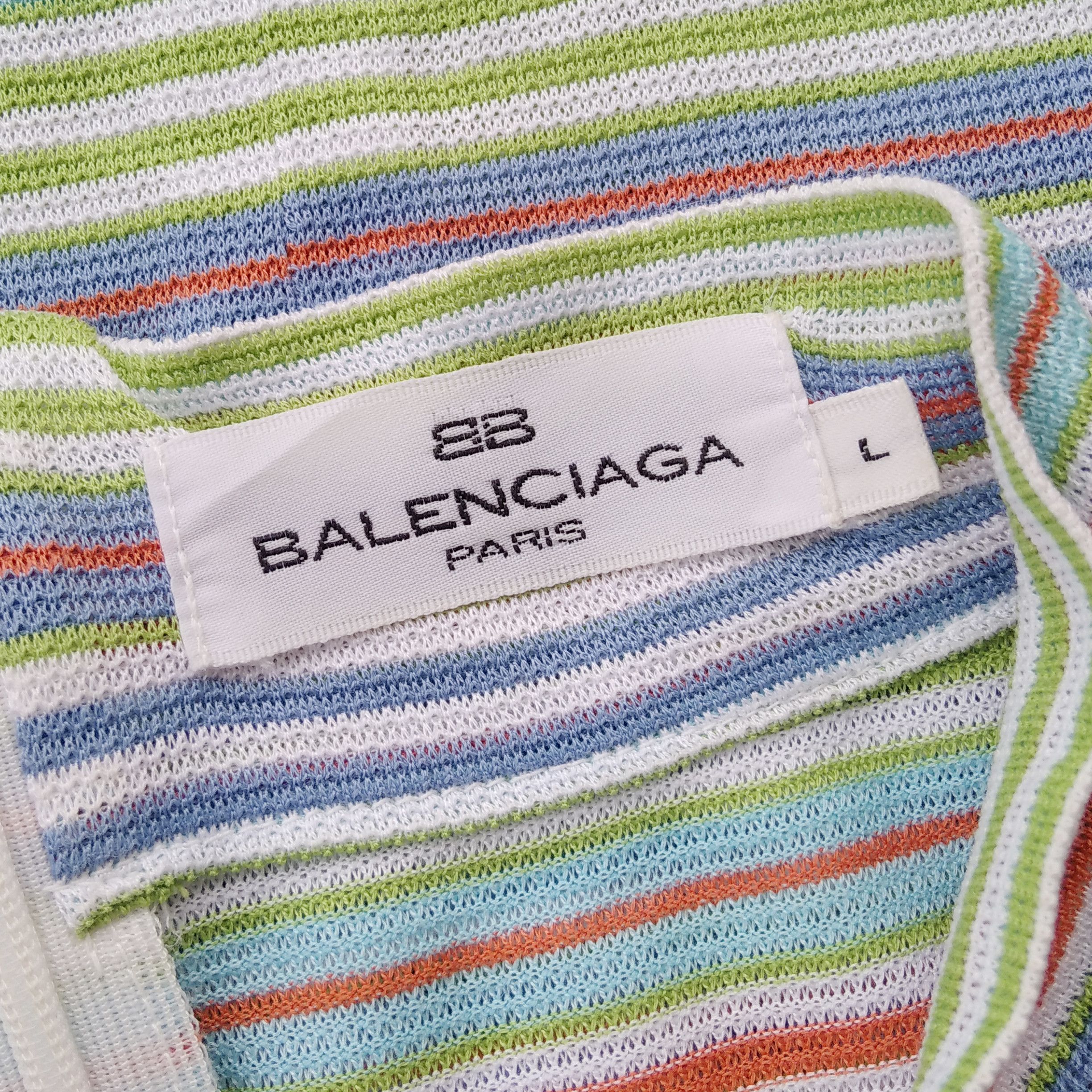 Balenciaga Vintage 90's BALENCIAGA Sleeveless / Tanktop Made In Japan Size US M / EU 48-50 / 2 - 3 Thumbnail