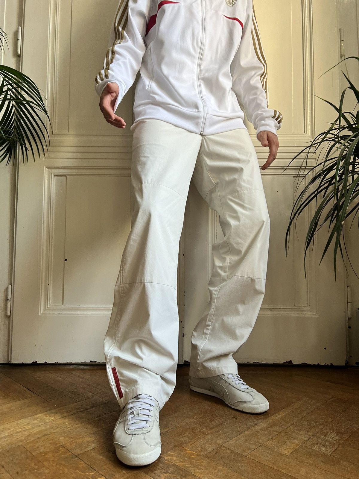 パンツ PRADA 00s nylon wide pants PRADA 00s nylon wide pants