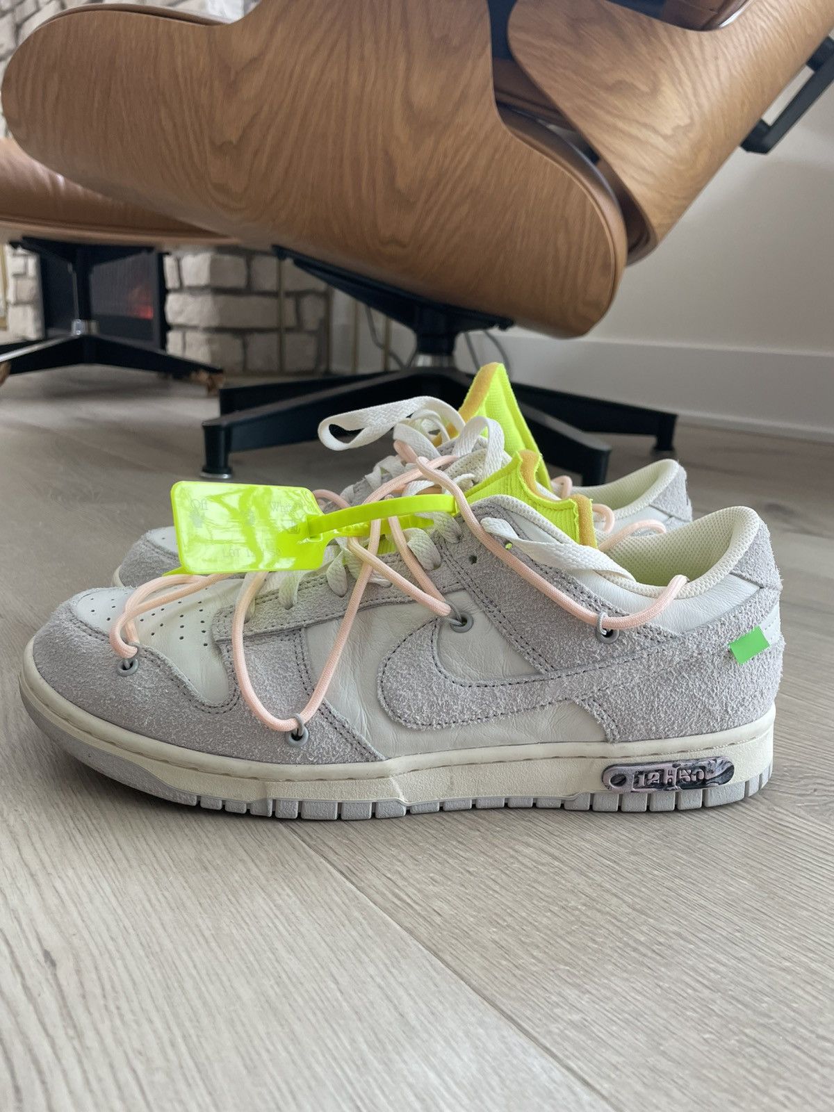 Nike × Off-White Nike X OFF-WHITE Dunk Lot 12 Size US 10 / EU 43 - 3 Thumbnail