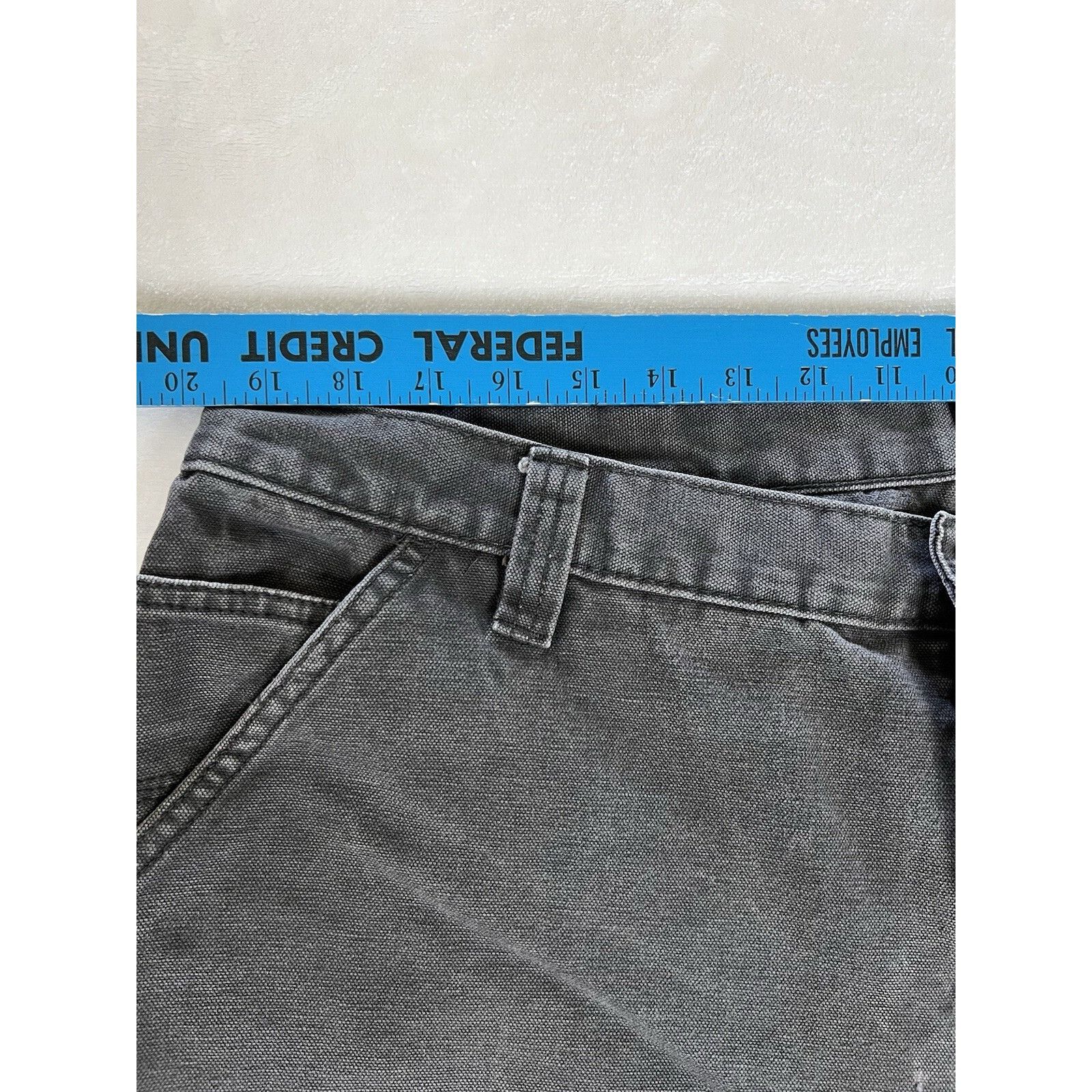 Wolverine Wolverine Canvas Carpenter Pants Mens Size 40x32 Dark Gray W Size US 40 / EU 56 - 6 Thumbnail