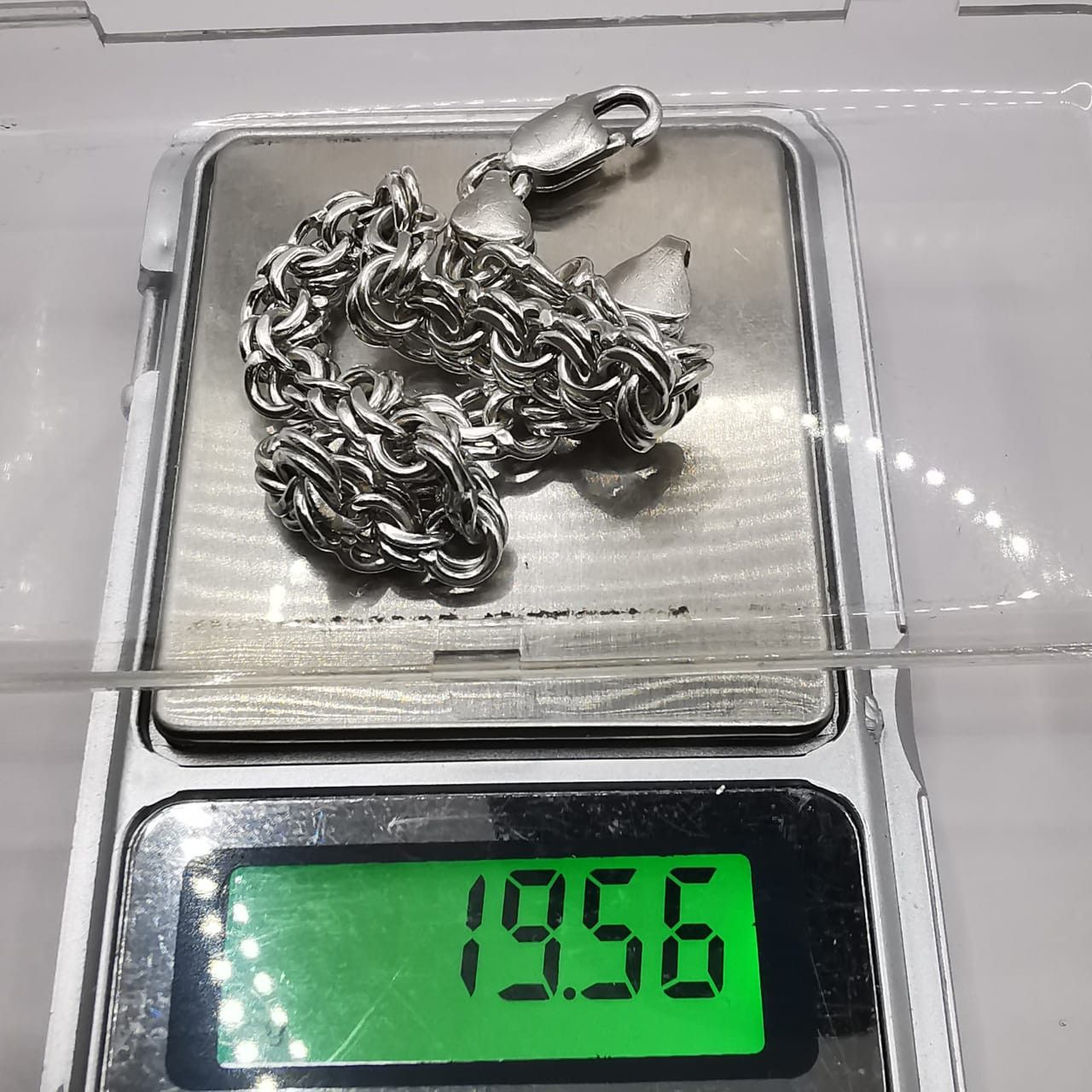 Sterling Silver Vintage Bracelet Jewelry,925 Sterling Silver 19,56g Size ONE SIZE - 6 Thumbnail
