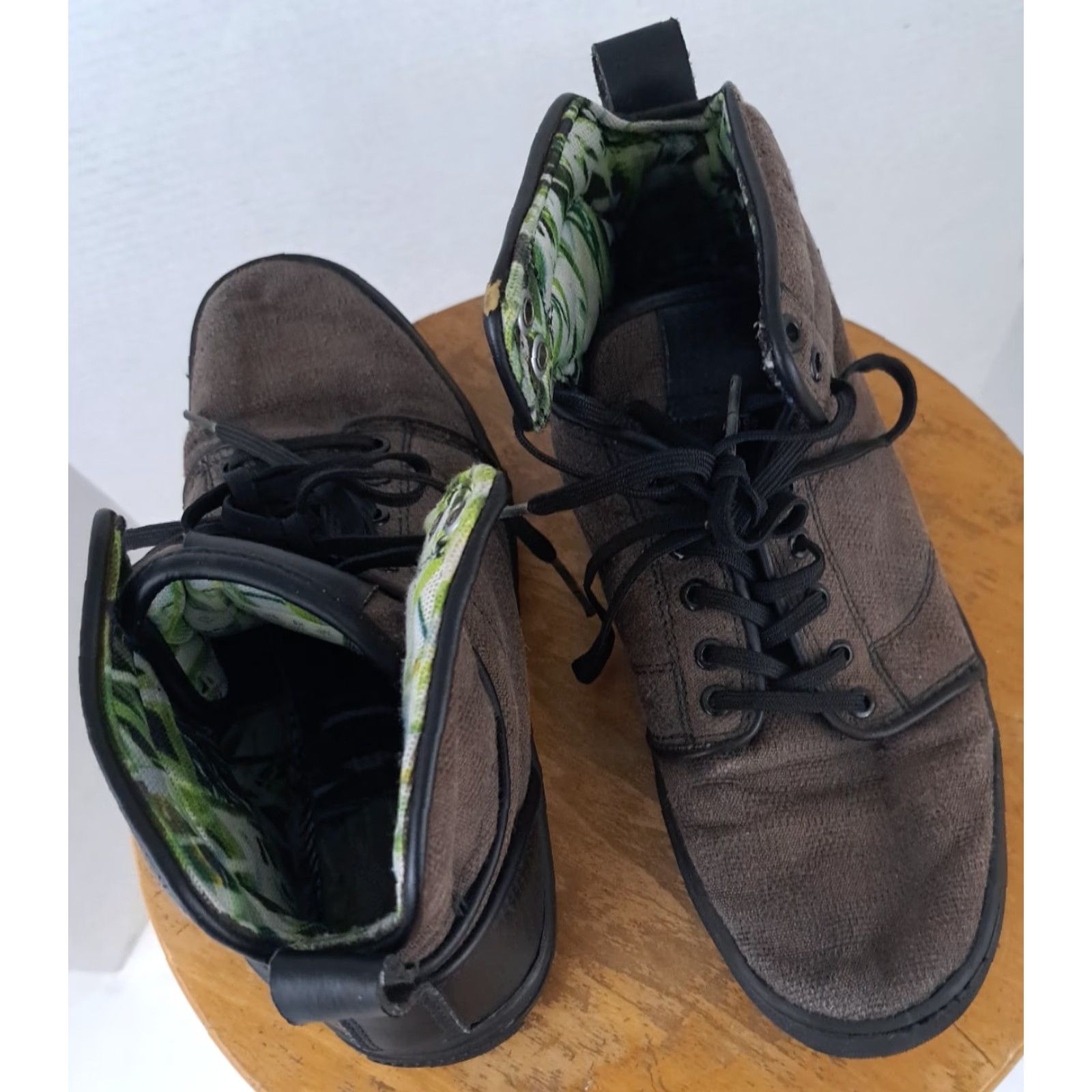 Vans VANS Sk8-Hi Hiking Outdoor Boots Suede High Top Mens 7.5 Brown VN-OVNBX2E 2020 Shoes Sneakers Casual Activewear Shoes Size US M / EU 48-50 / 2 - 4 Thumbnail