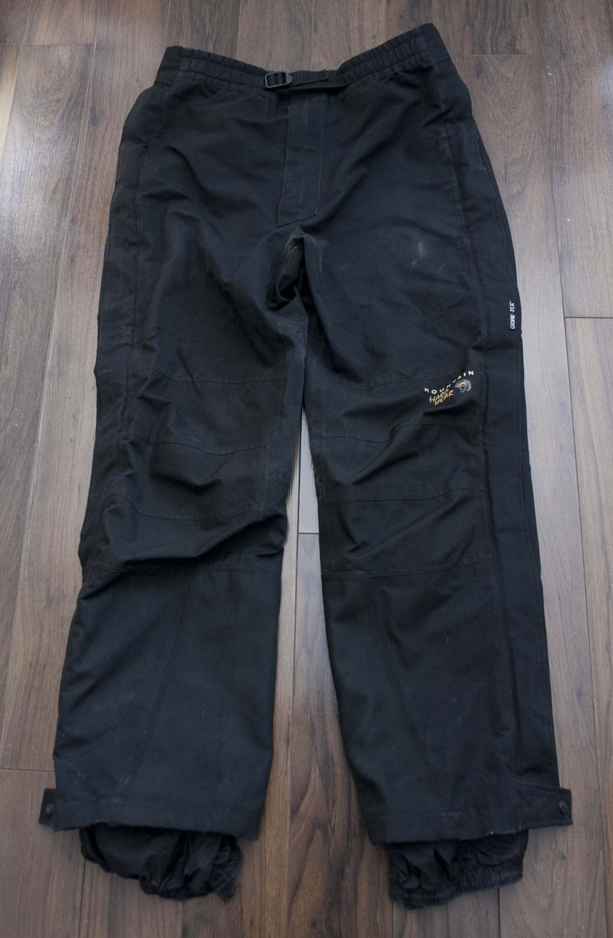Goretex Mountain Hardwear Goretex Winter Pants Size L /35x30 Black Size US 35 - 1 Thumbnail