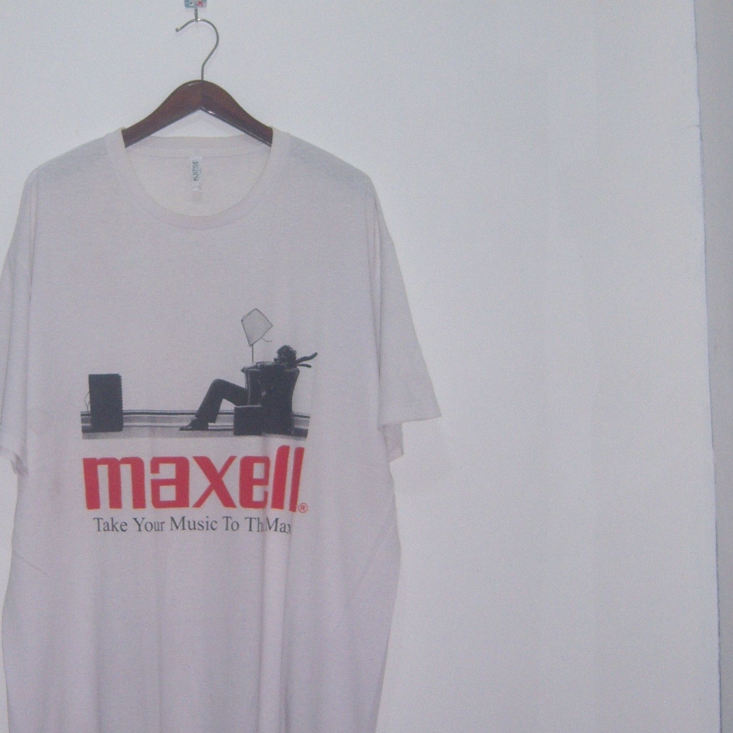 Band Tees Maxell Take Your Music To The Max T shirt / Band Size US XL / EU 56 / 4 - 2 Thumbnail