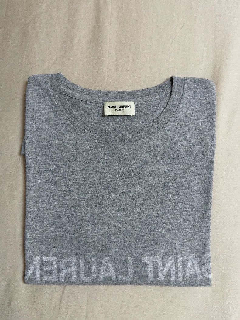 Yves Saint Laurent Saint Laurent Logo Print T-Shirt- Size US S / EU 44-46 / 1 - 1 Thumbnail