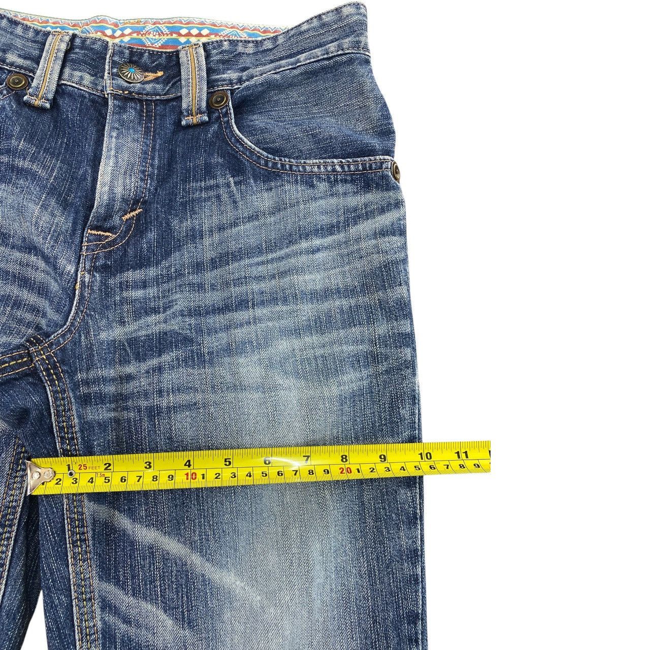 Edwin Edwin Faded Wash Ripped Whiskered Style Loose Jeans Size US 30 / EU 46 - 8 Thumbnail