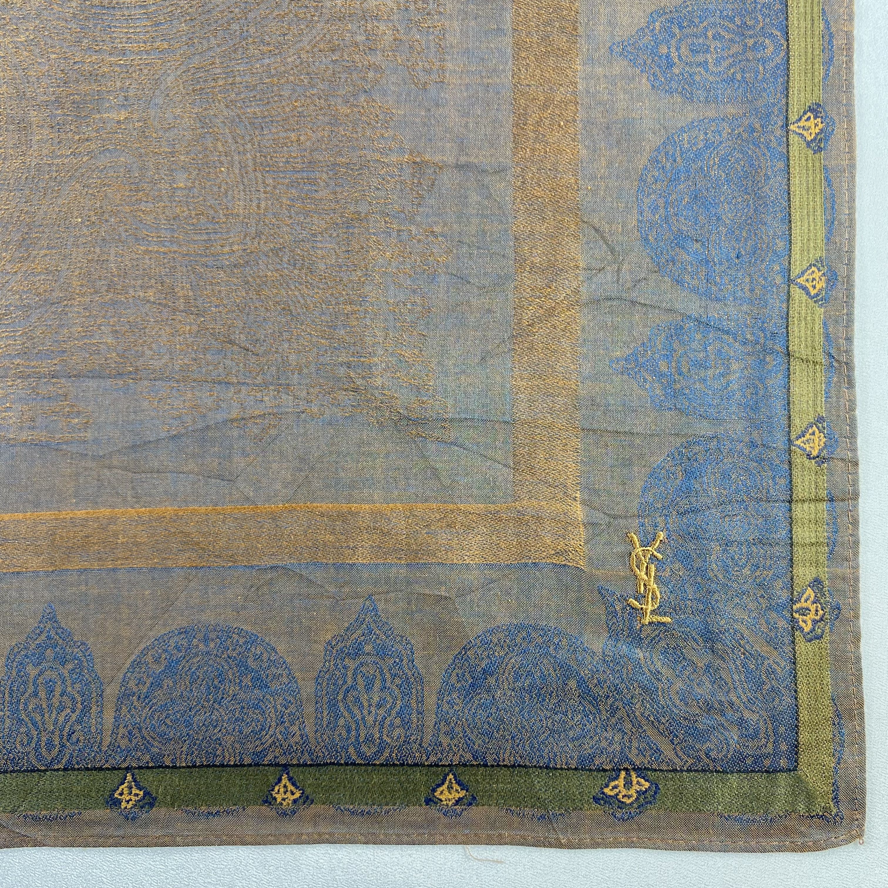 Vintage Yves Saint Laurent Handkerchief / Neckerchief-P1067 Size ONE SIZE - 4 Thumbnail