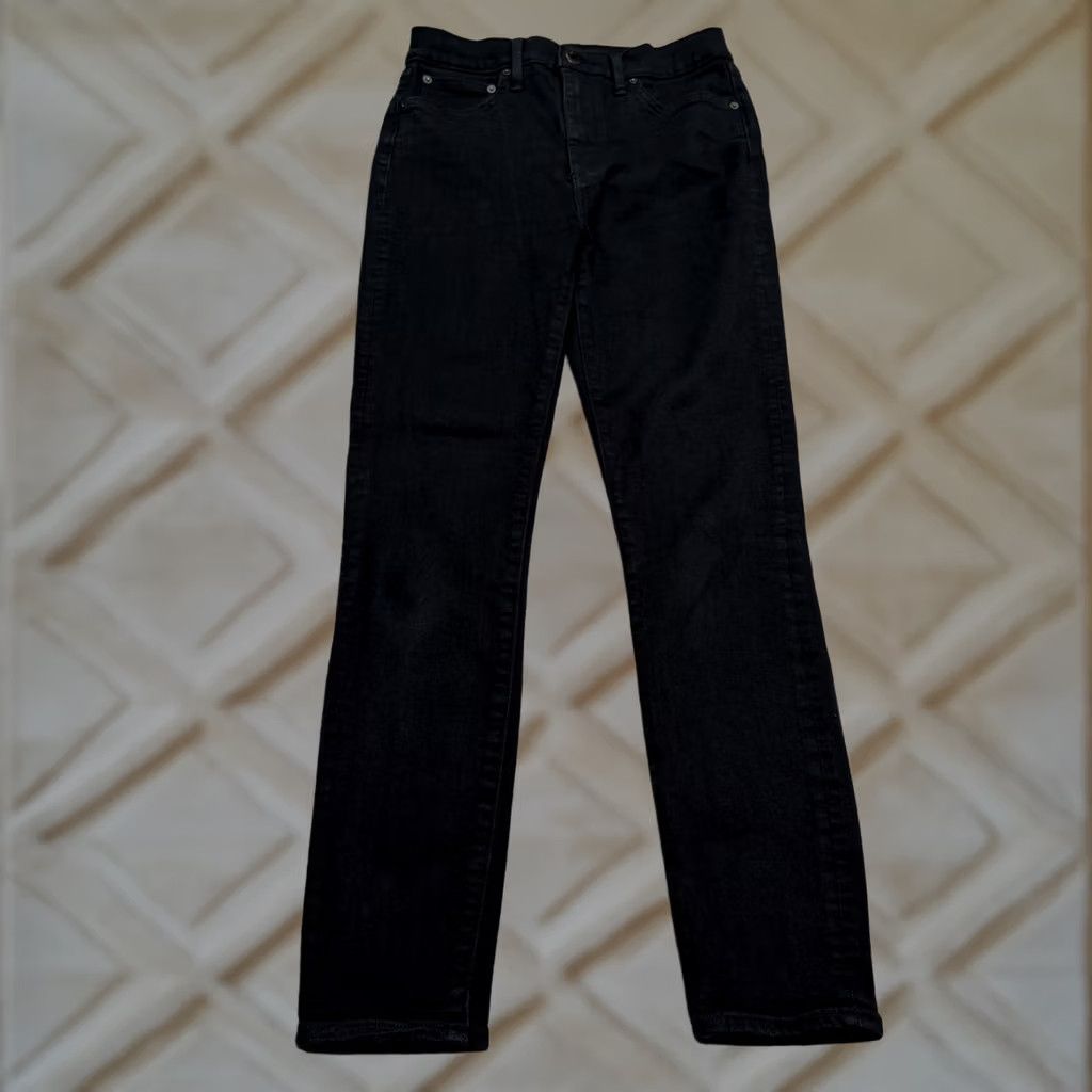 Aritzia Denim Forum The Lola High Rise Skinny Jeans Women 27 Black Stretch Size 27" / US 4 / IT 40 - 1 Thumbnail