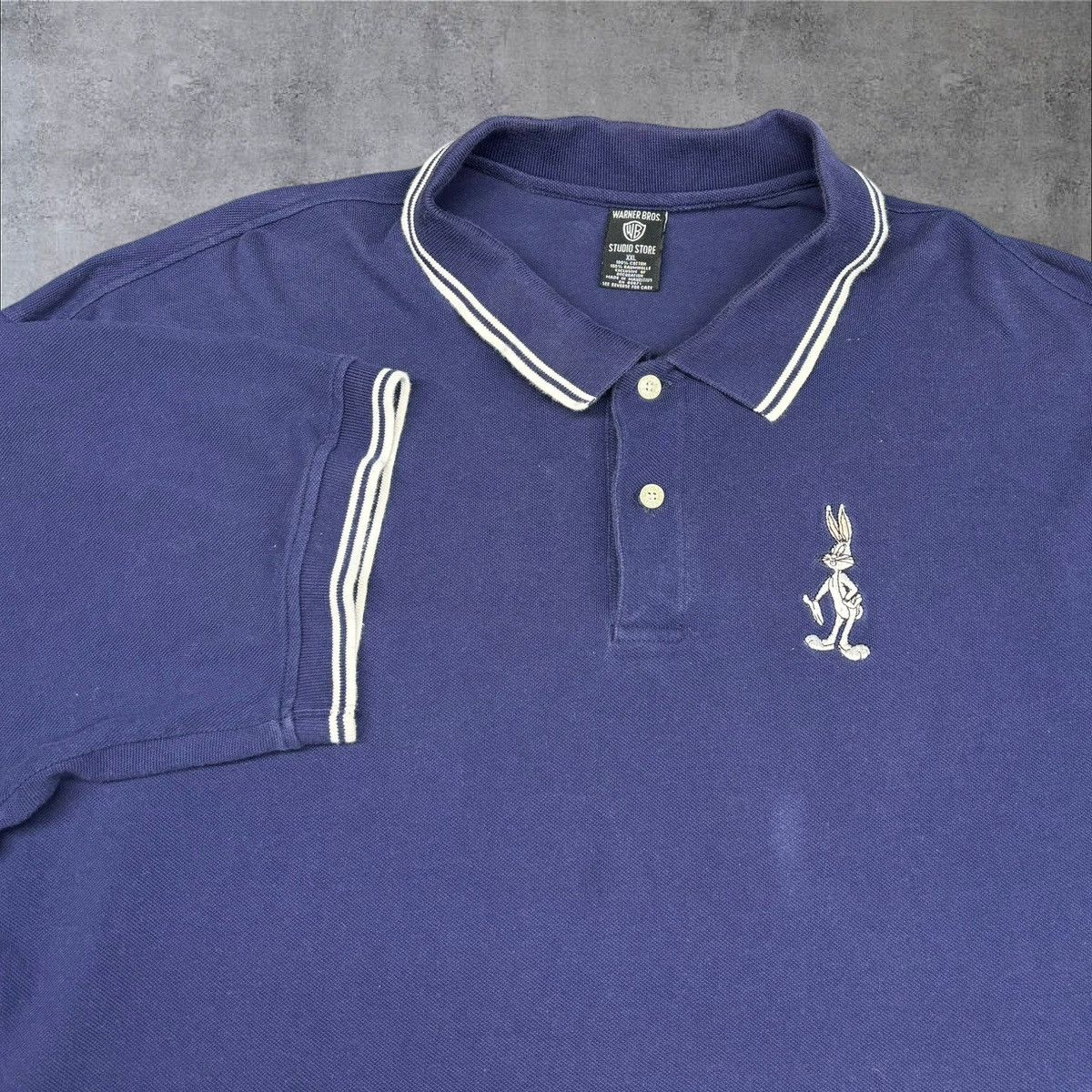Warner Bros Vintage Bugs Bunny Shirt Size US XXL / EU 58 / 5 - 1 Thumbnail