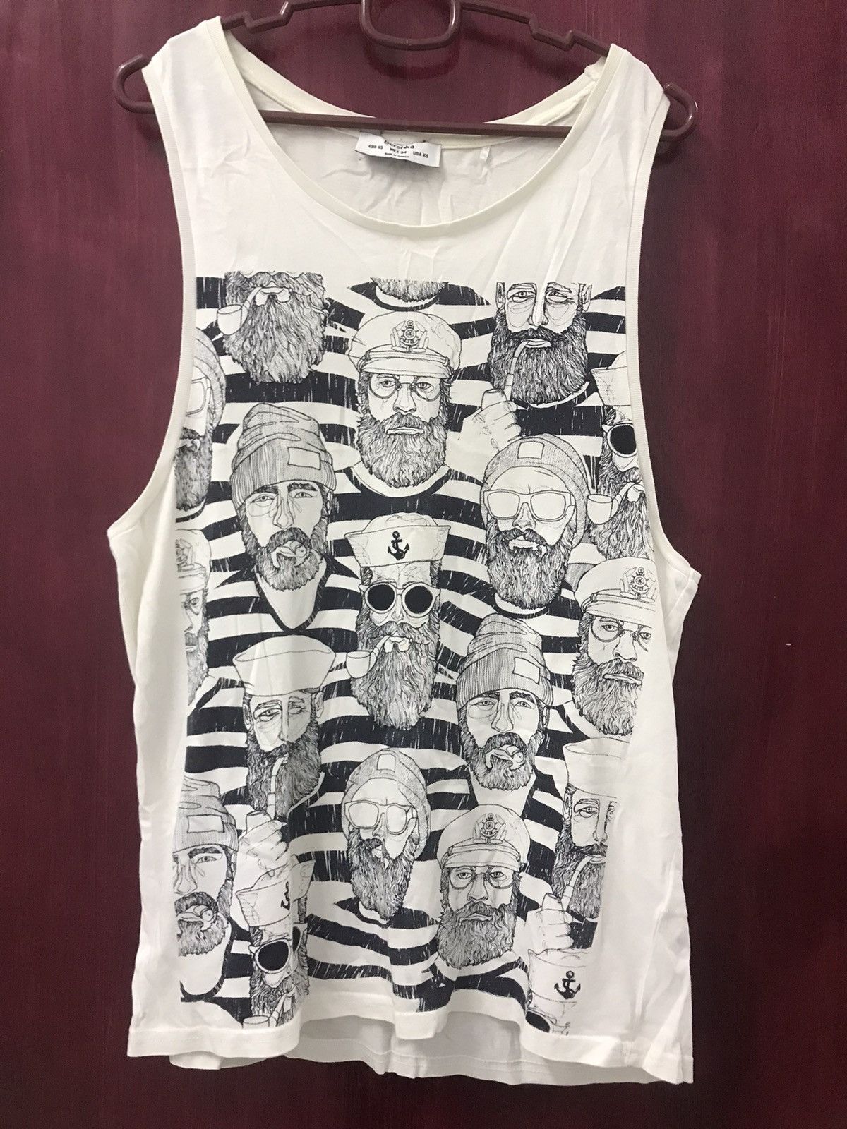 Bershka × Designer TANK TOP BERSHKA Size US S / EU 44-46 / 1 - 1 Thumbnail