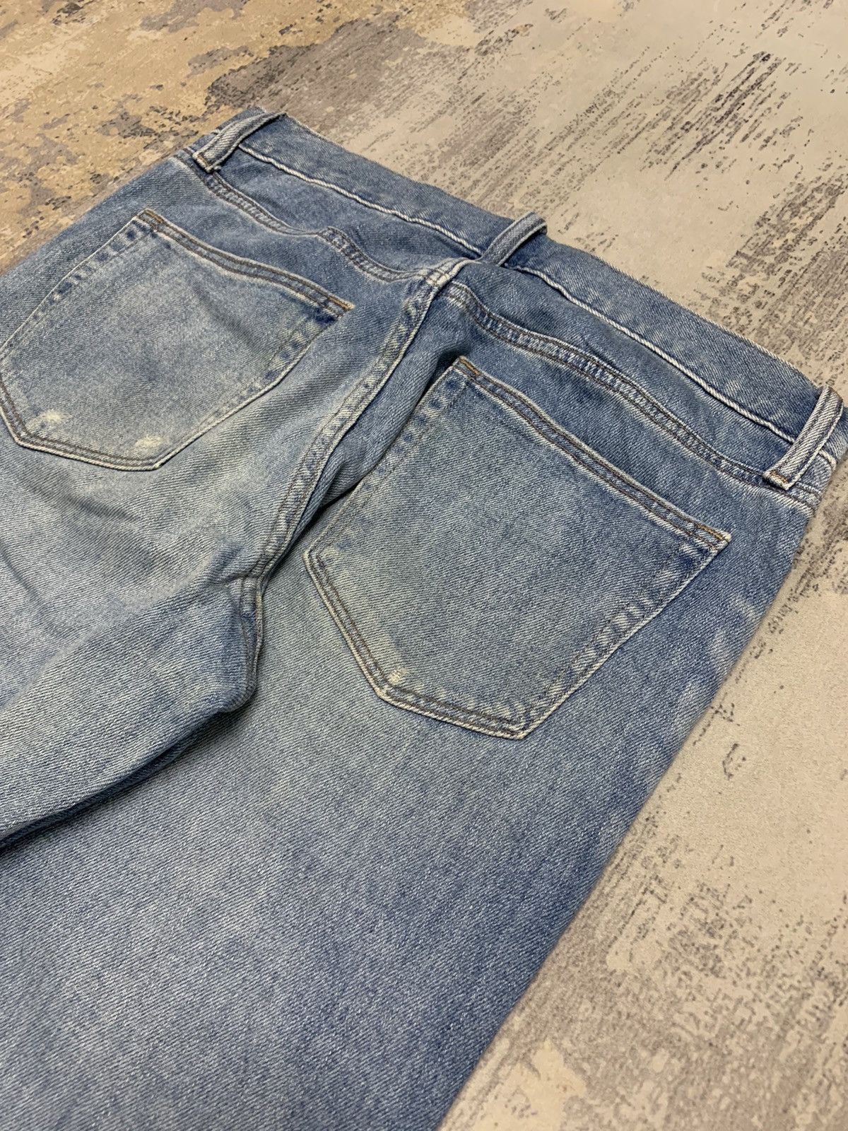 Jun Takahashi Japanese Brand Distressed Uniqlo Undercover Style Jeans W33 Size US 33 - 15 Thumbnail