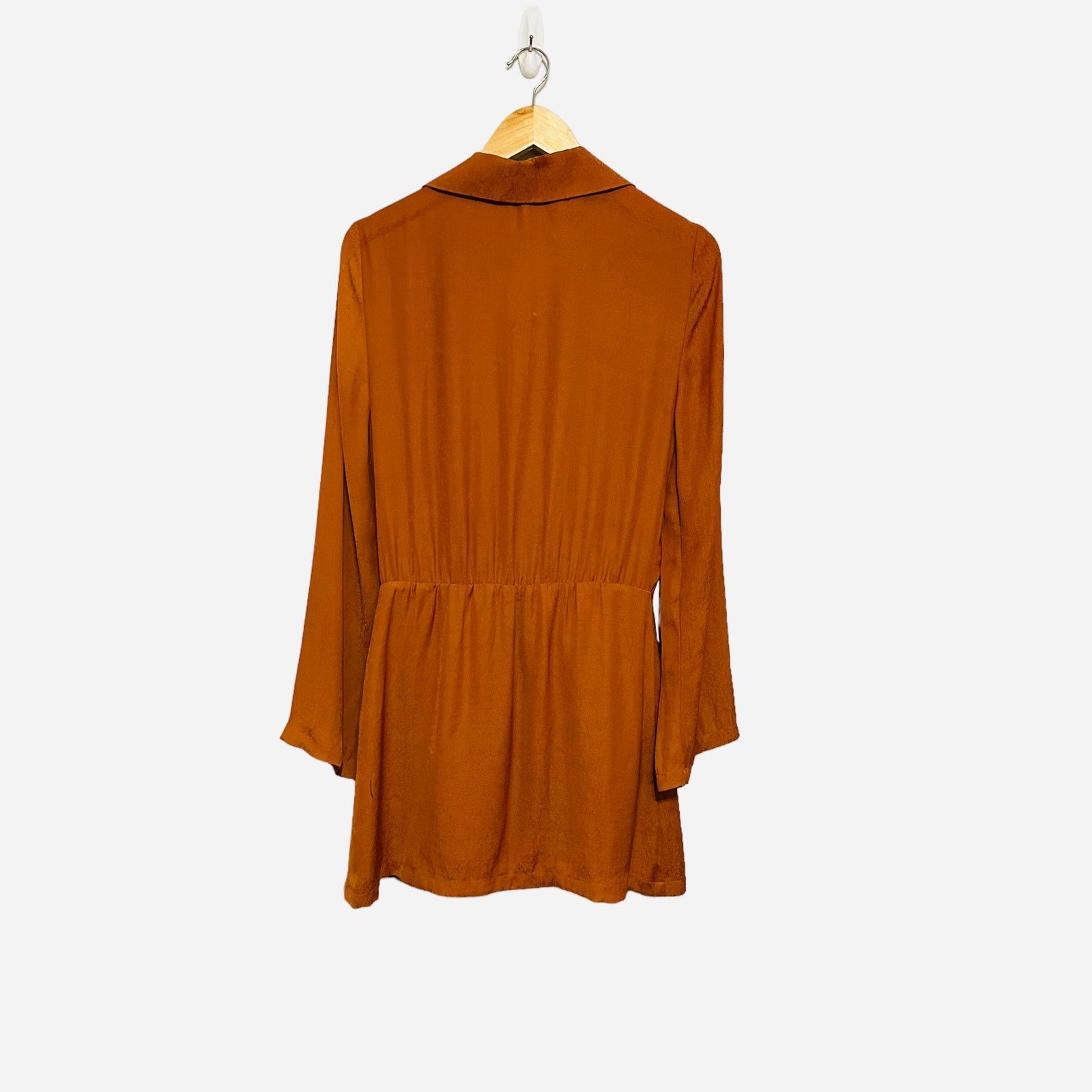 Free People Free People Notch Lapel Snakeskin Blazer Brown Mini Dress Size S / US 4 / IT 40 - 6 Thumbnail