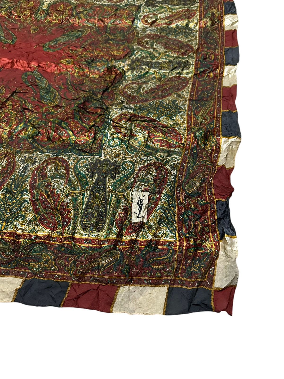 Yves Saint Laurent Yves saint laurent silk scarf Size ONE SIZE - 8 Thumbnail