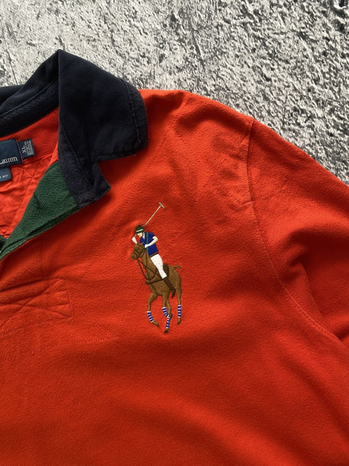 Polo Ralph Lauren × Vintage Vintage Ralph Lauren Chief Keef Longlseeve Streetwear USA 90 Size US XL / EU 56 / 4 - 5 Thumbnail