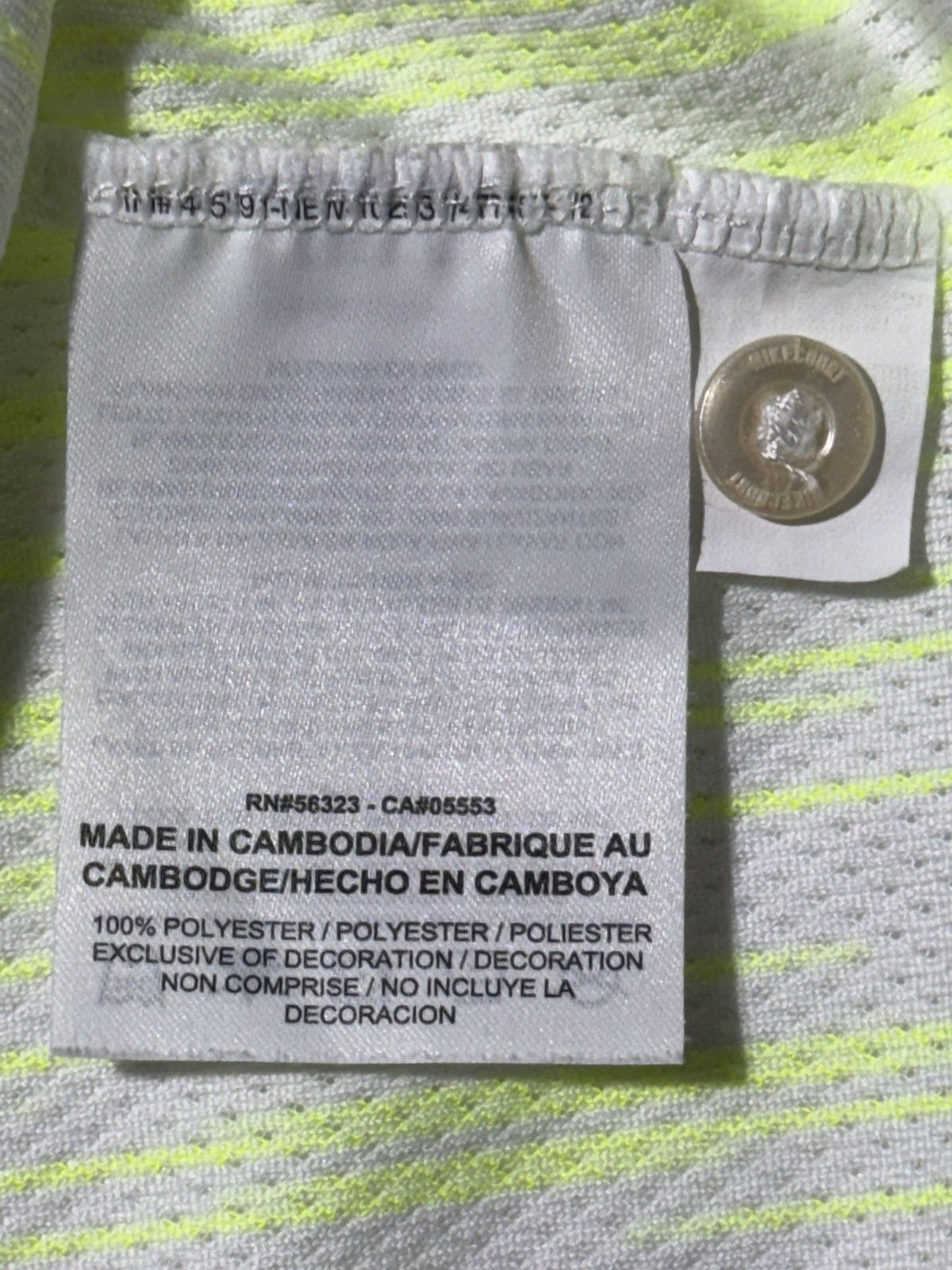 Nike Nike Dri-Fit Button Up Jersey Style Shirt Size US L / EU 52-54 / 3 - 8 Thumbnail