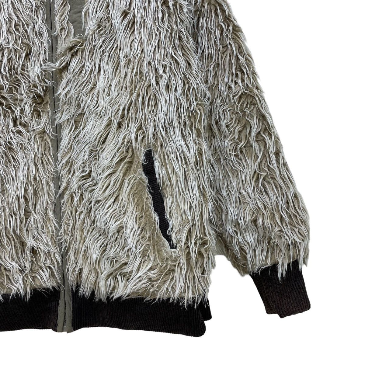 💥Japanese Brand Gym Master Reversible Faux Fur Jacket