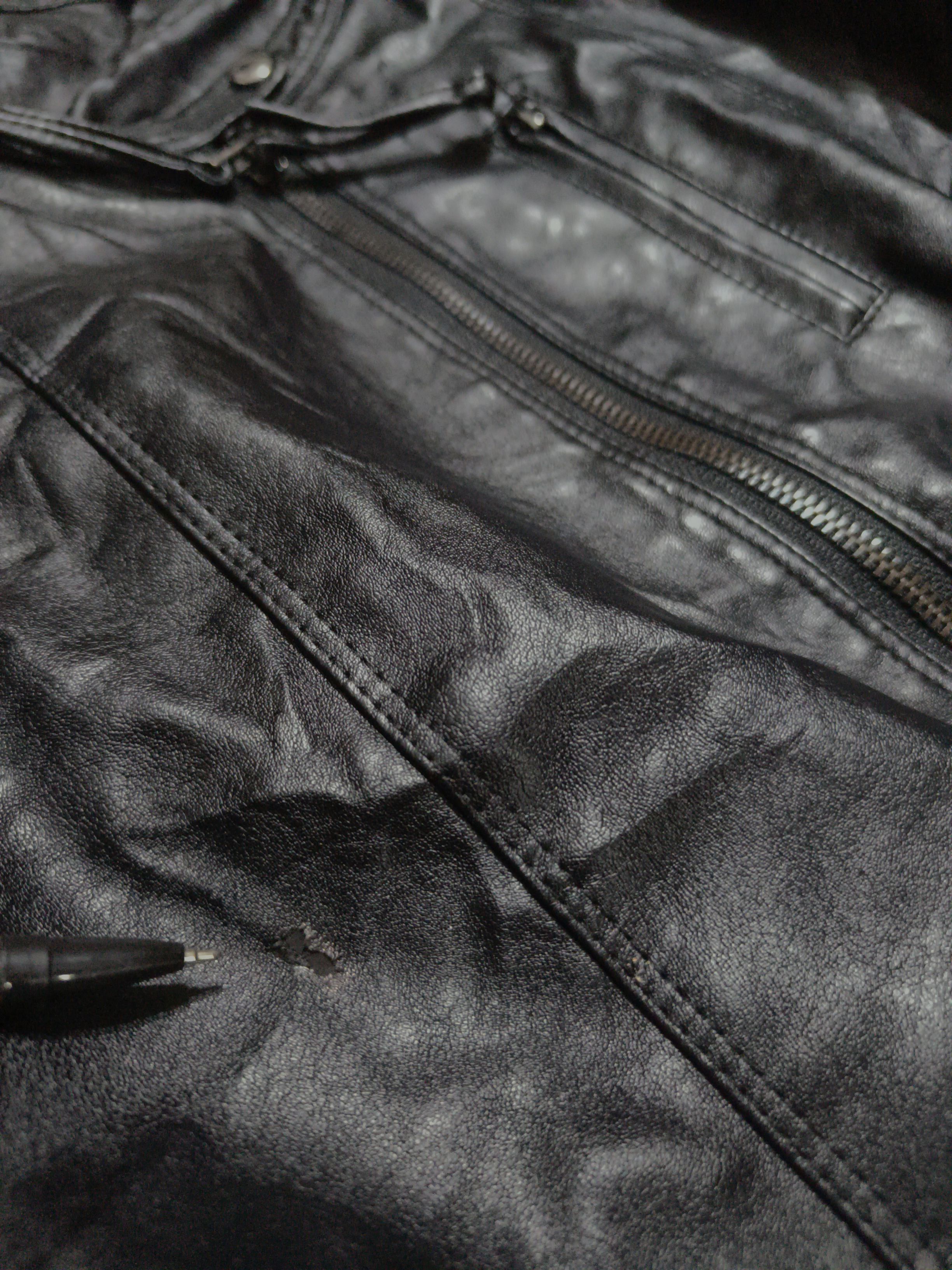 Vintage JULLY-4 Women's Lady Biker Motorcycle Faux Leather Jacket Size S / US 4 / IT 40 - 9 Thumbnail