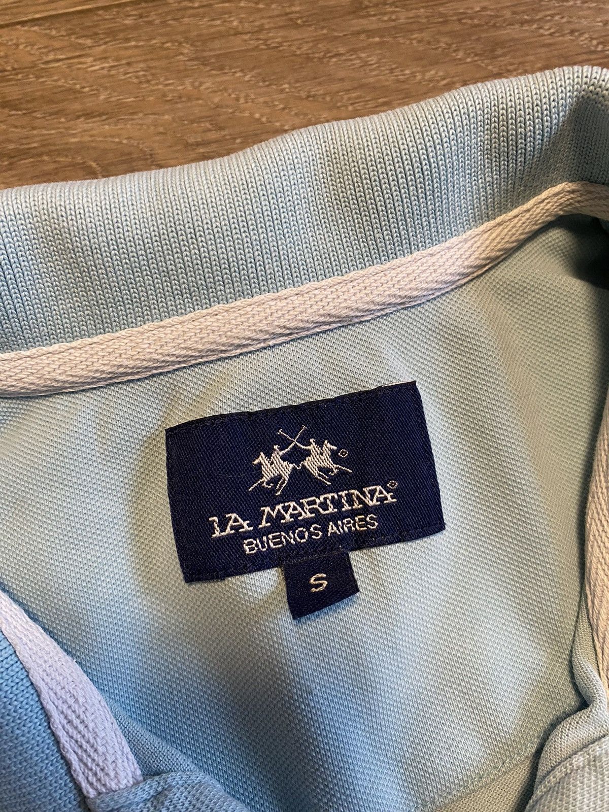 La Martina Vintage La Martina Polo T-Shirt Blue Argentino Size US S / EU 44-46 / 1 - 6 Thumbnail